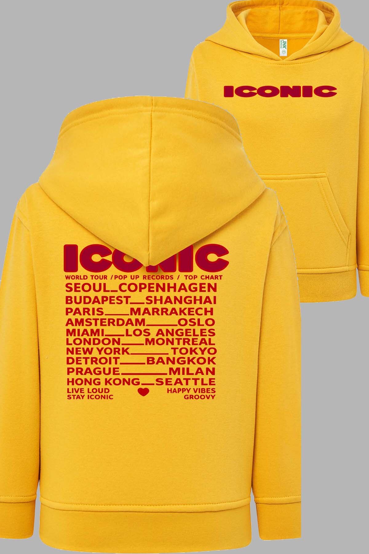 Grossiste I.A.L.D FRANCE - Iconic dos - Sweat Capuche Fille