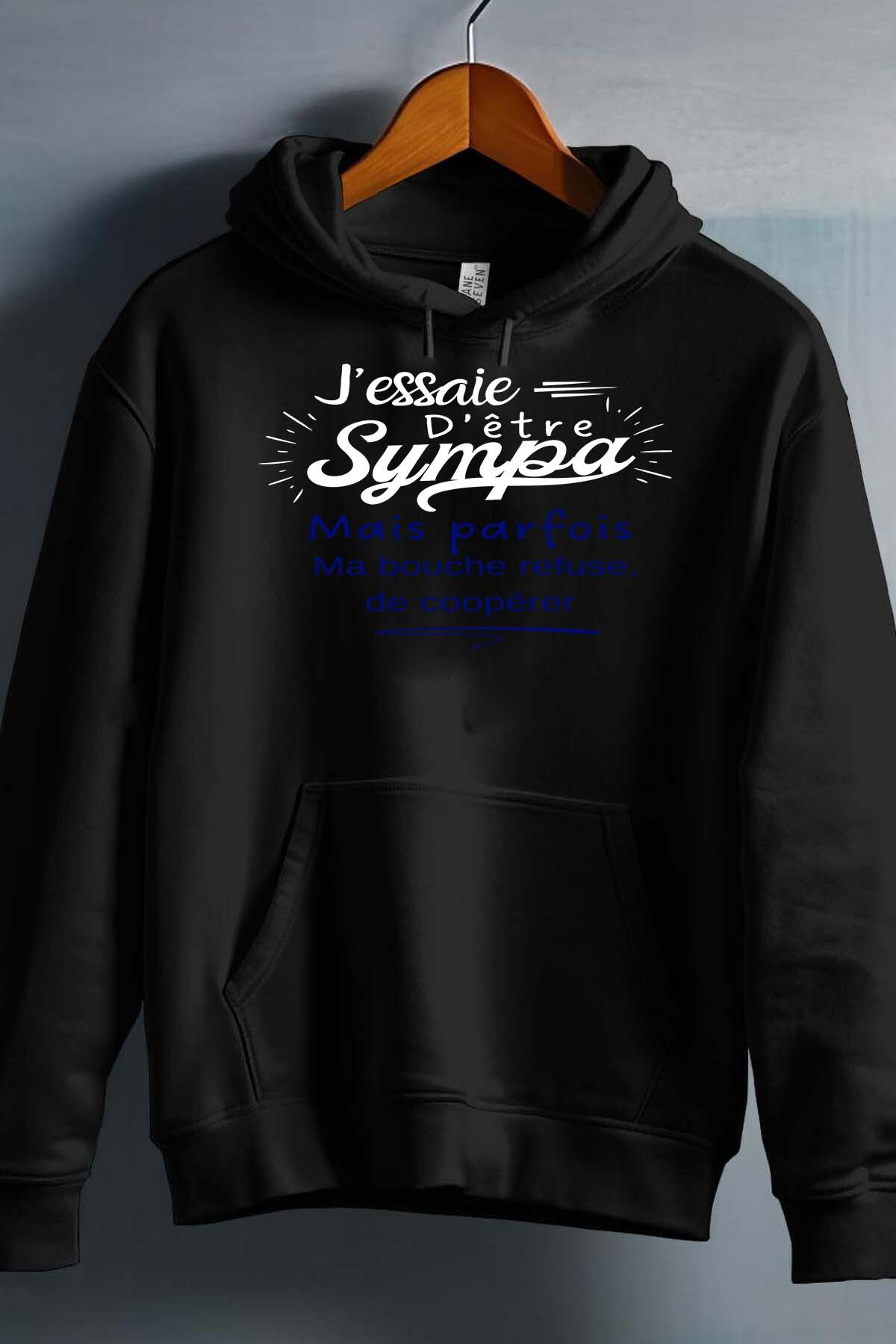 Mayorista I.A.L.D FRANCE - Boca simpática rechaza - Sudadera con capucha para niño