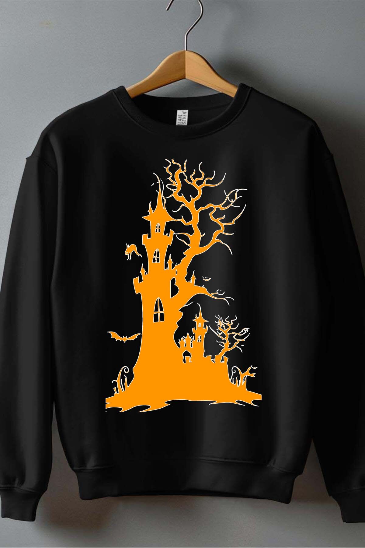 Grossiste I.A.L.D FRANCE - Halloween tree - Sweat Col Rond Garçon