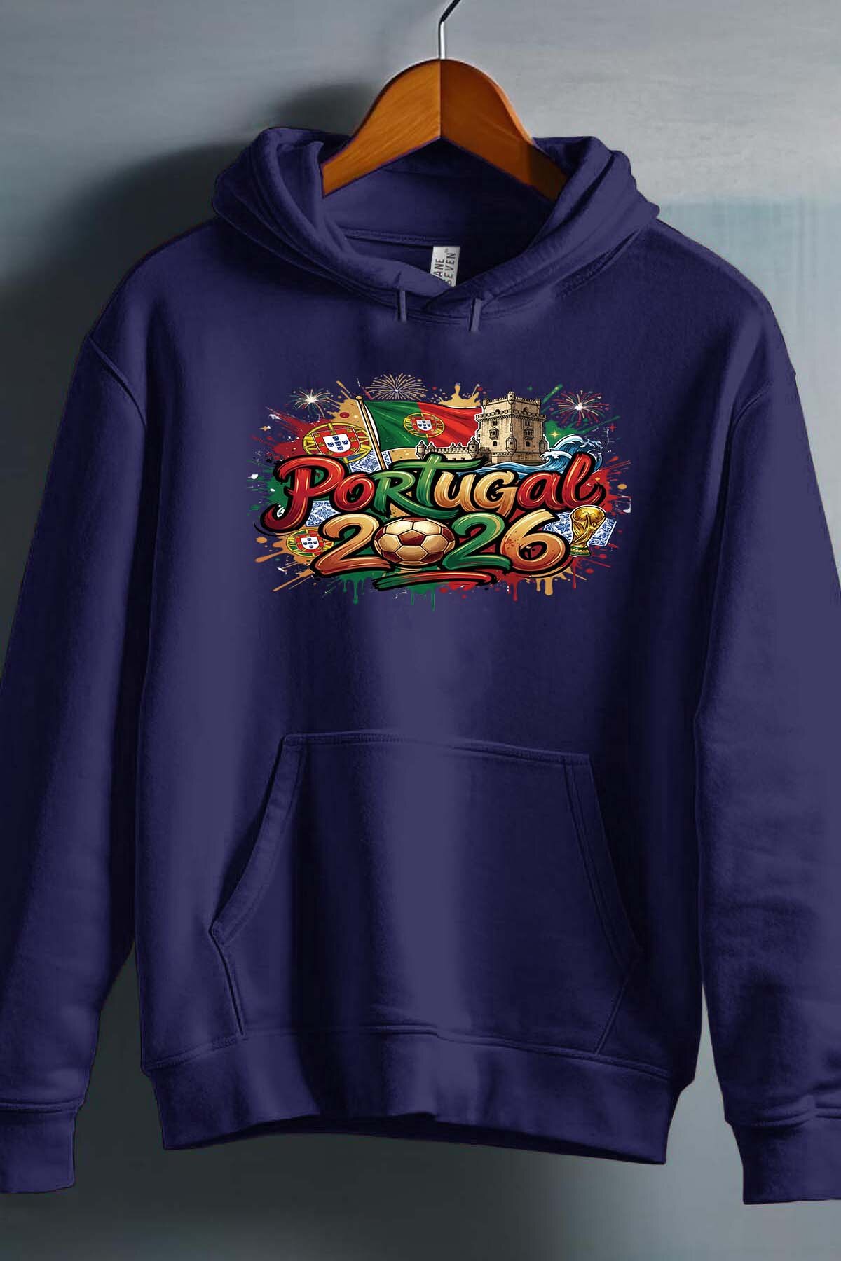Grossiste I.A.L.D FRANCE - Cdm26 Portugal - Sweat Capuche Garçon
