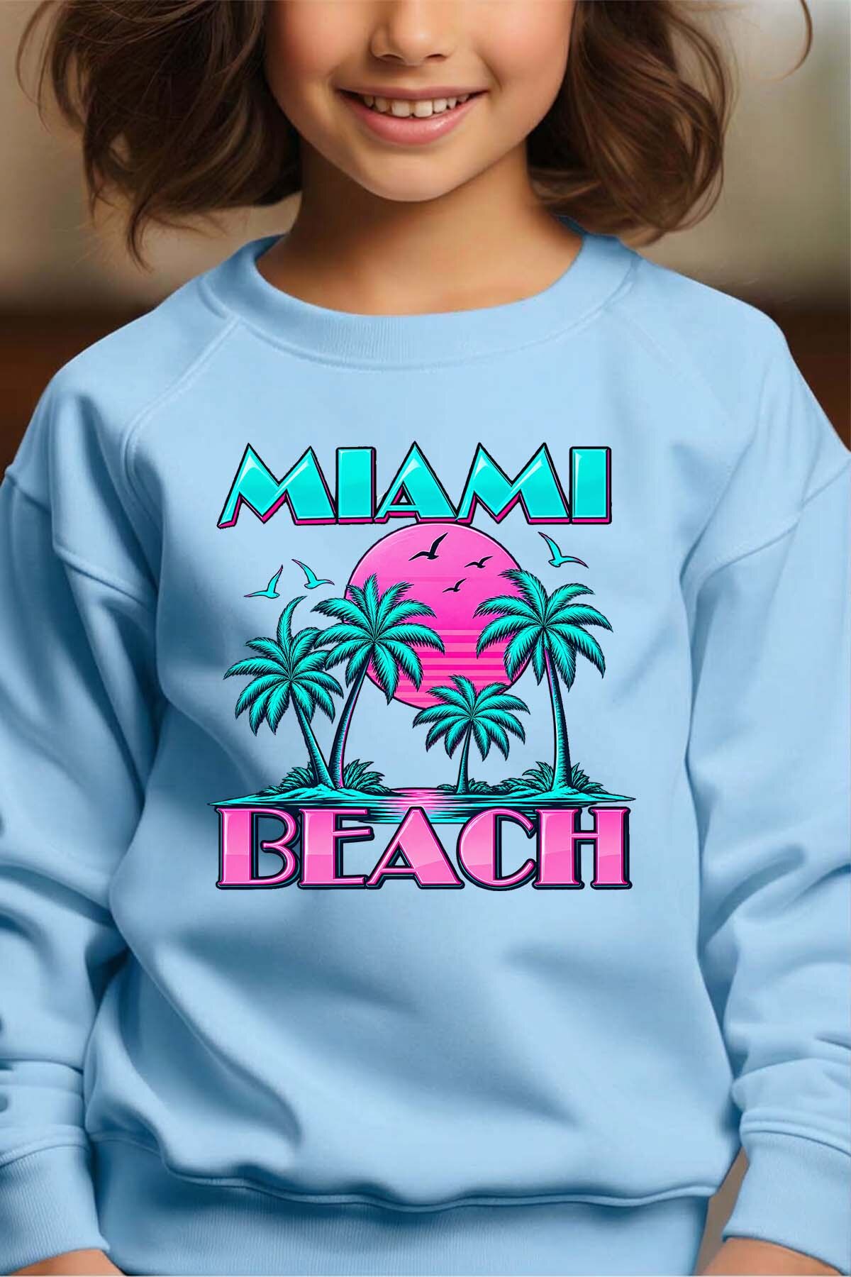 Wholesaler I.A.L.D FRANCE - 06 Miami 70s - Crewneck sweatshirt Girl