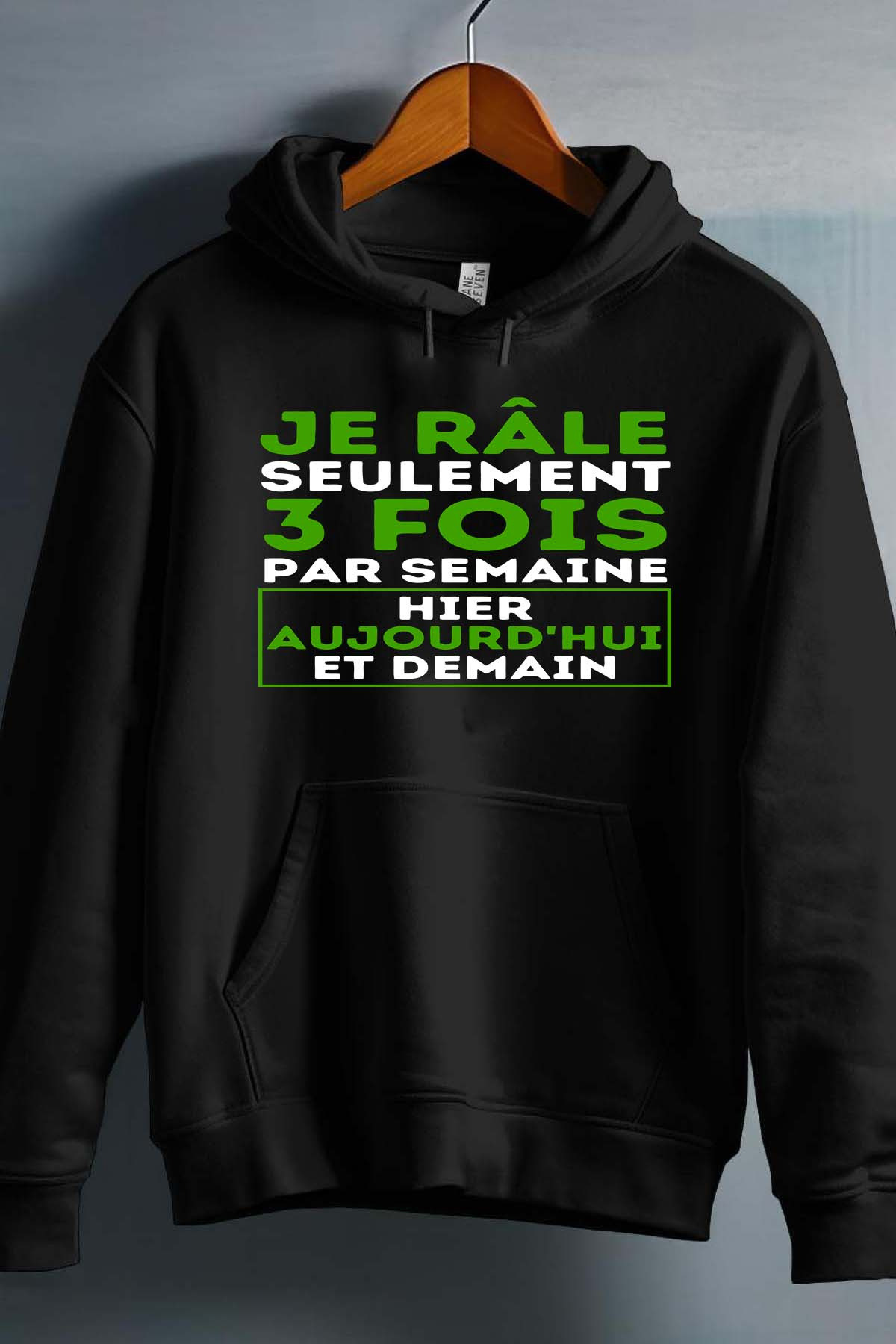 Grossiste I.A.L.D FRANCE - Rale trois BLANC - Sweat Capuche Fille