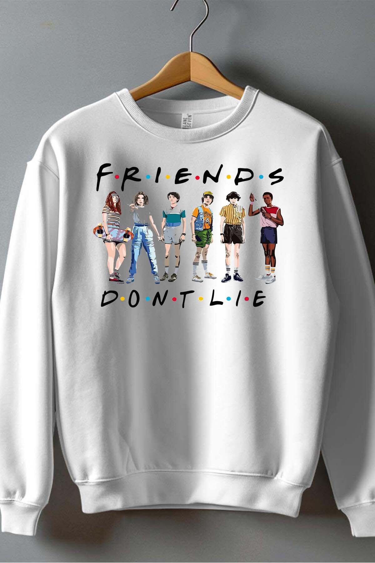 Grossiste I.A.L.D FRANCE - Friends dont - Sweat Col Rond Garçon