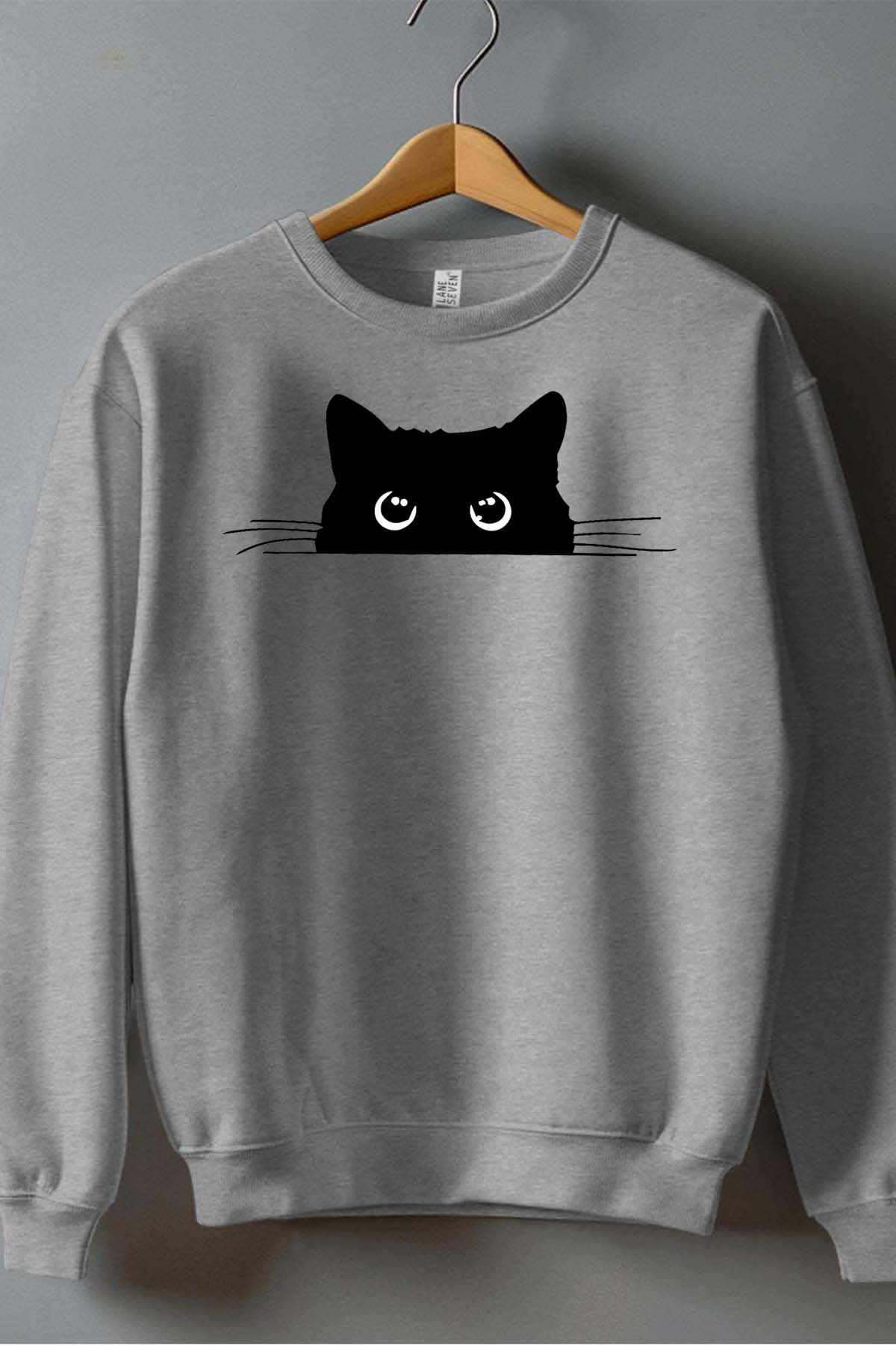Grossiste I.A.L.D FRANCE - chat caché - Sweat Col Rond Garçon