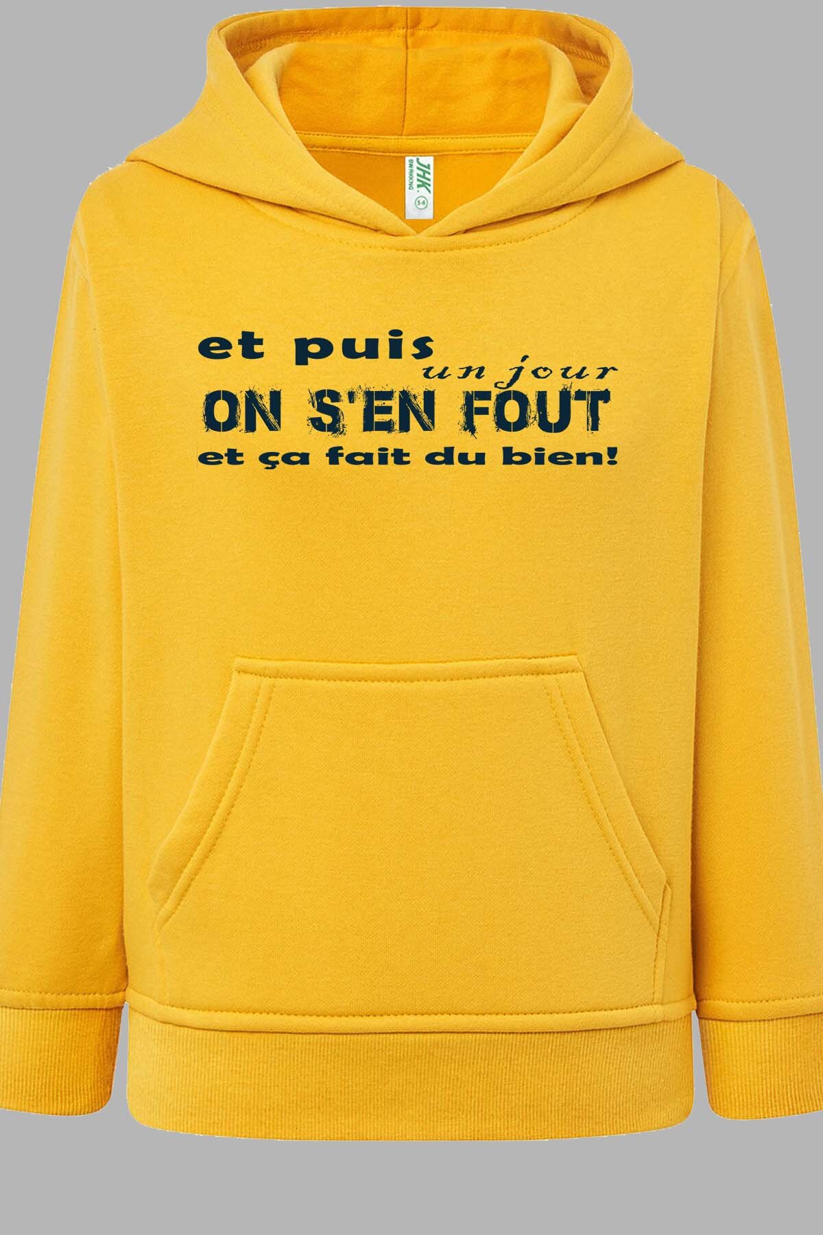 Grossiste I.A.L.D FRANCE - On sen fout - Sweat Capuche Fille
