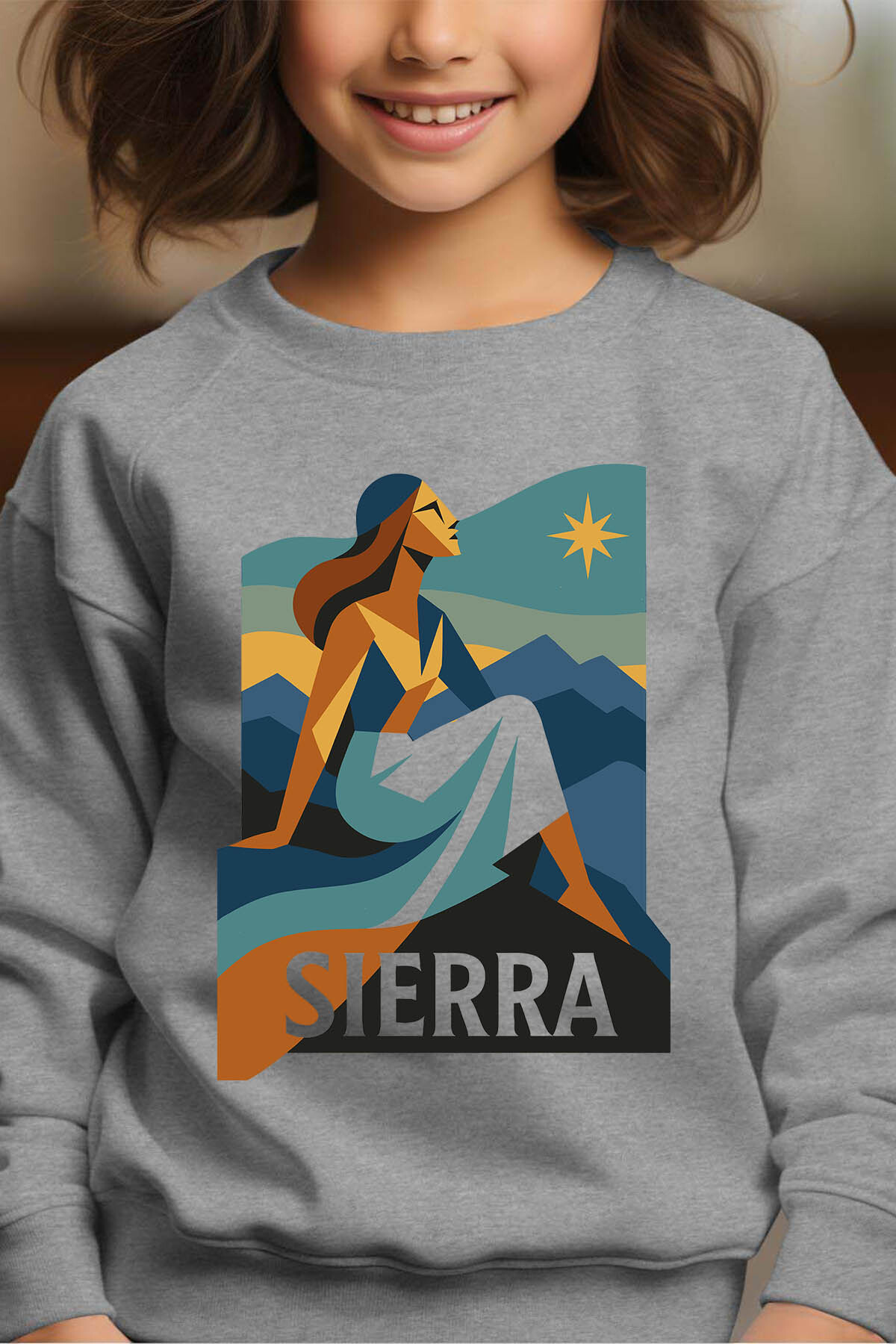 Großhändler I.A.L.D FRANCE - Sierra - Round Girl Sweatshirt