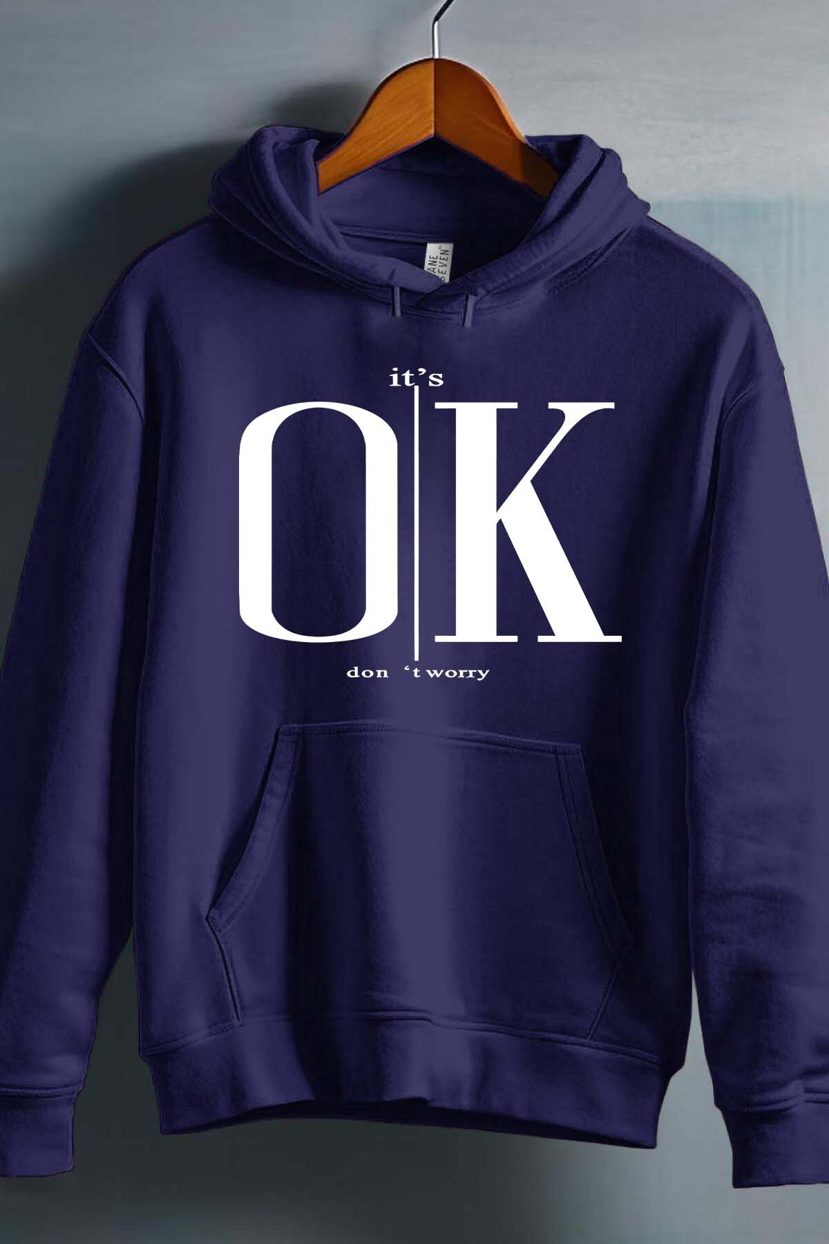 Grossiste I.A.L.D FRANCE - OK dont worry - Sweat Capuche Garçon
