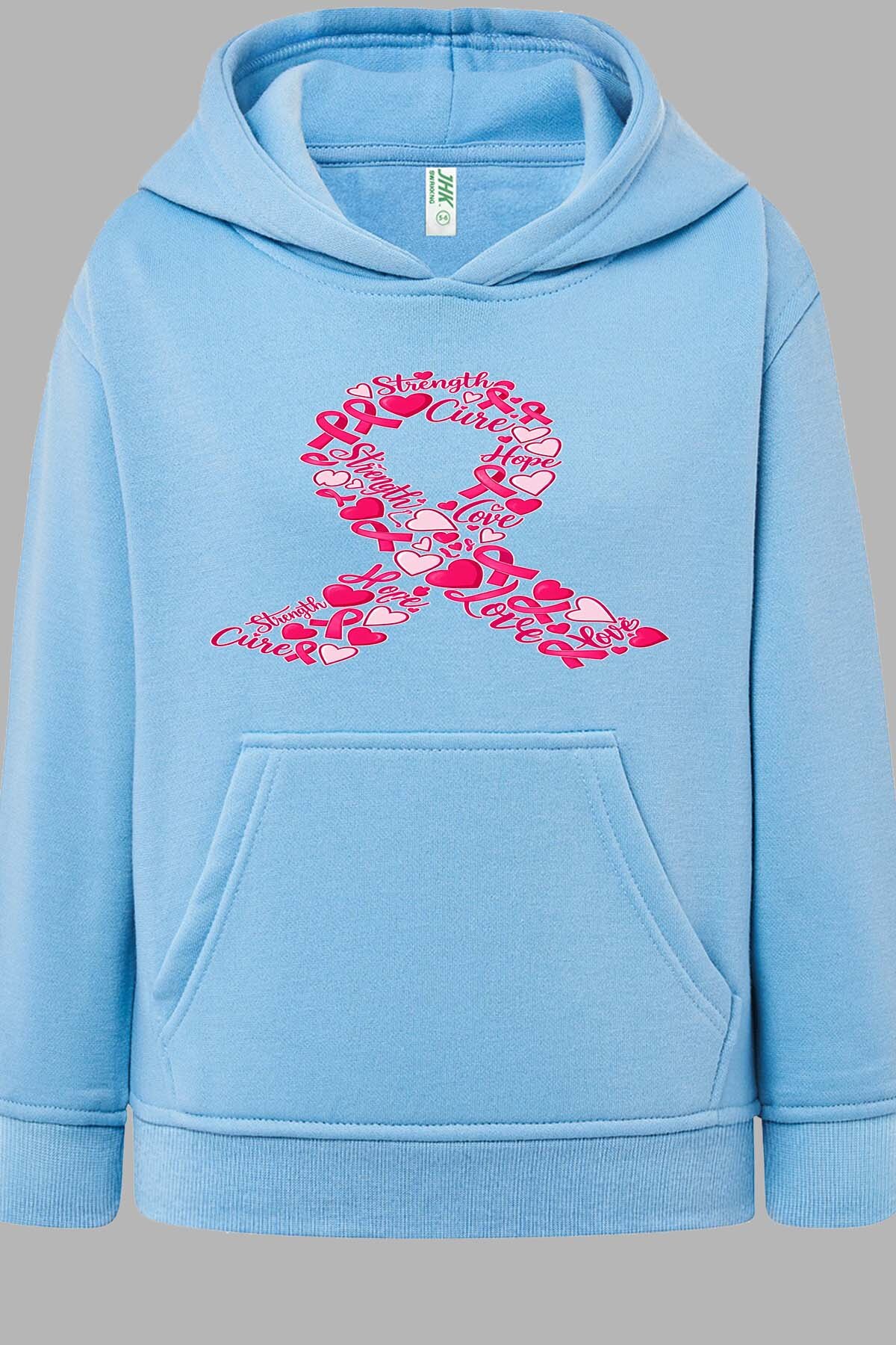 Grossiste I.A.L.D FRANCE - Rub multi October Pink - Sweat Capuche Fille