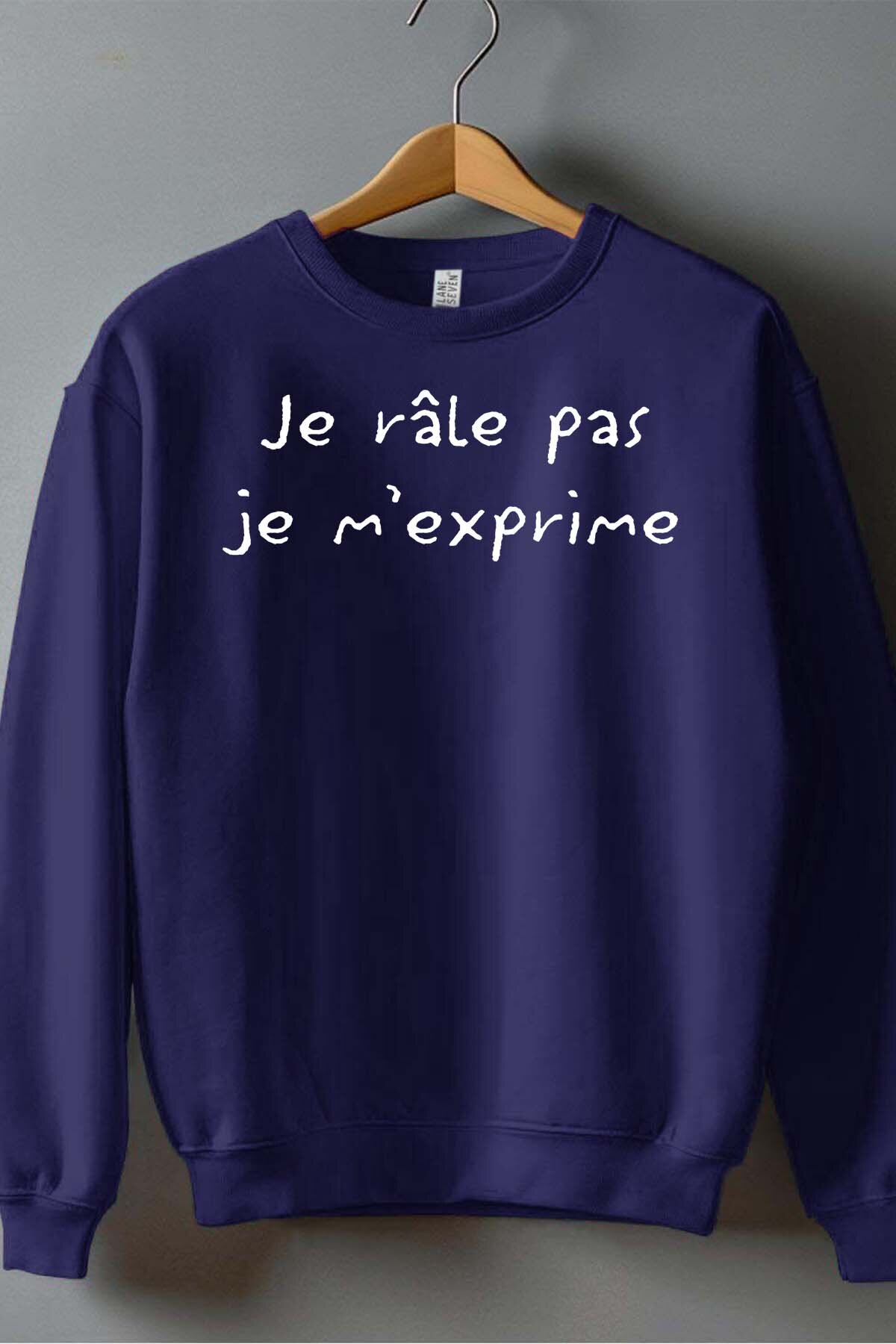 Grossiste I.A.L.D FRANCE - Je rale pas m'exprime - Sweat Col Rond Garçon