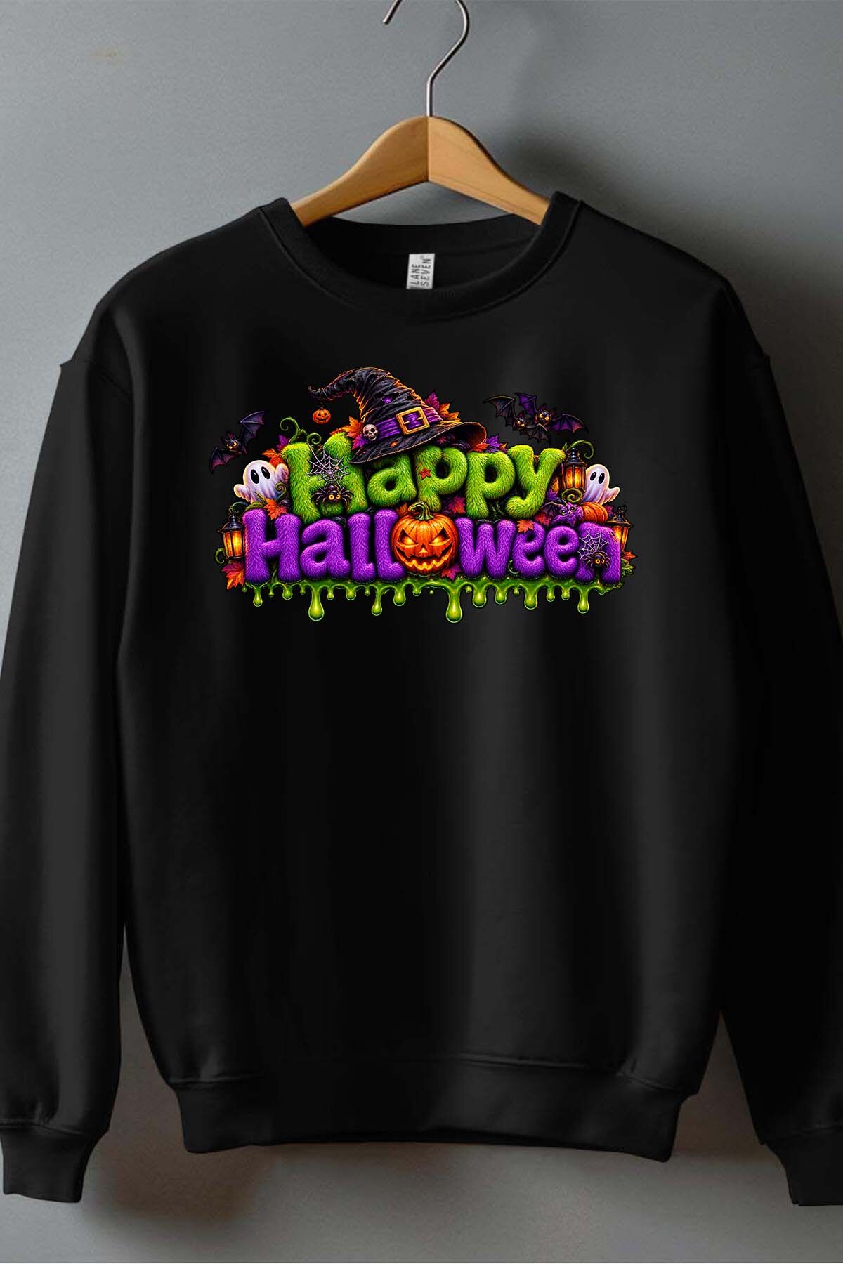 Grossiste I.A.L.D FRANCE - HAPPY HALLOWEEN - Sweat Col Rond Garçon