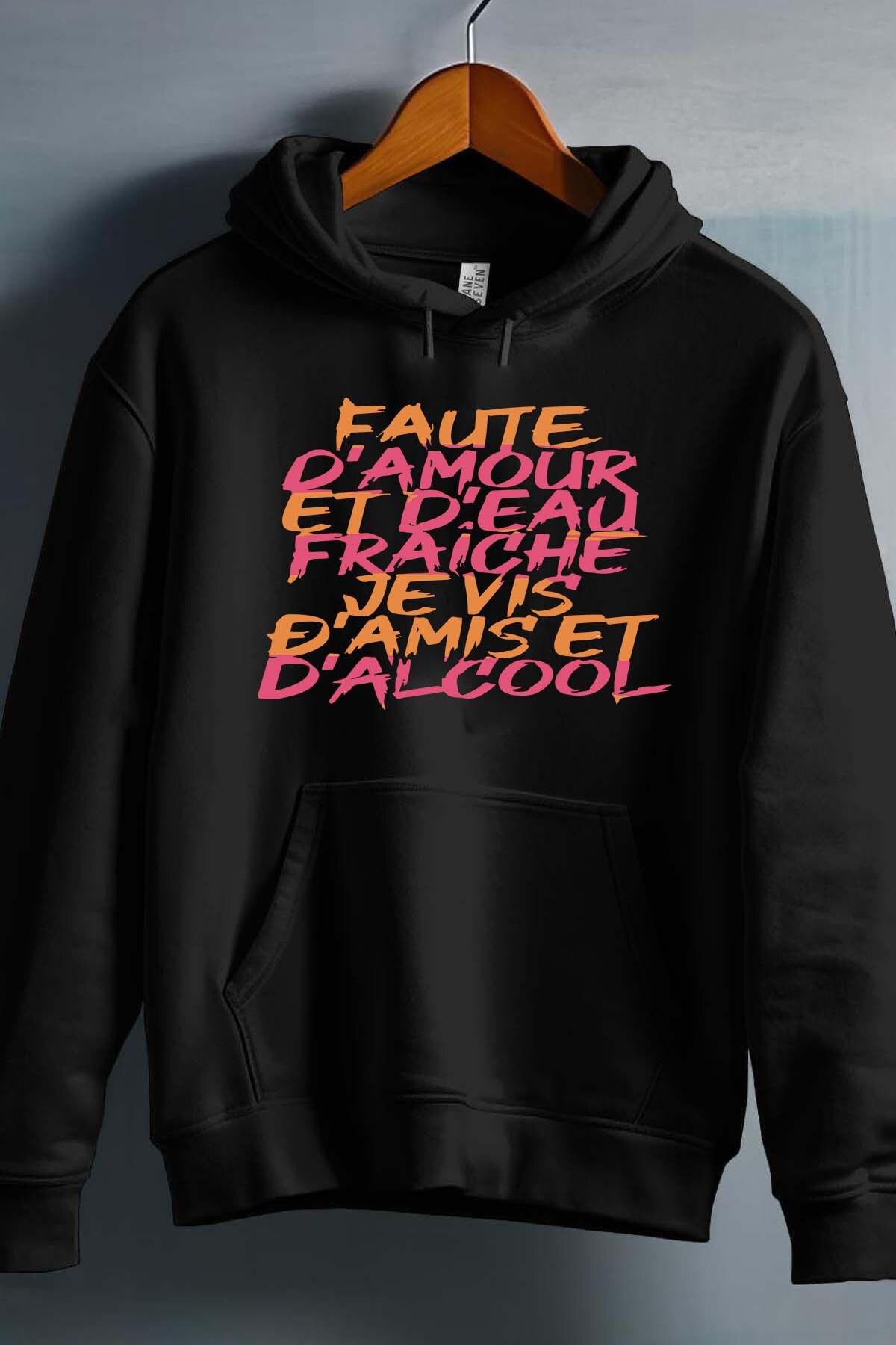 Mayorista I.A.L.D FRANCE - Amour & Alcool - Sudadera con capucha Niña
