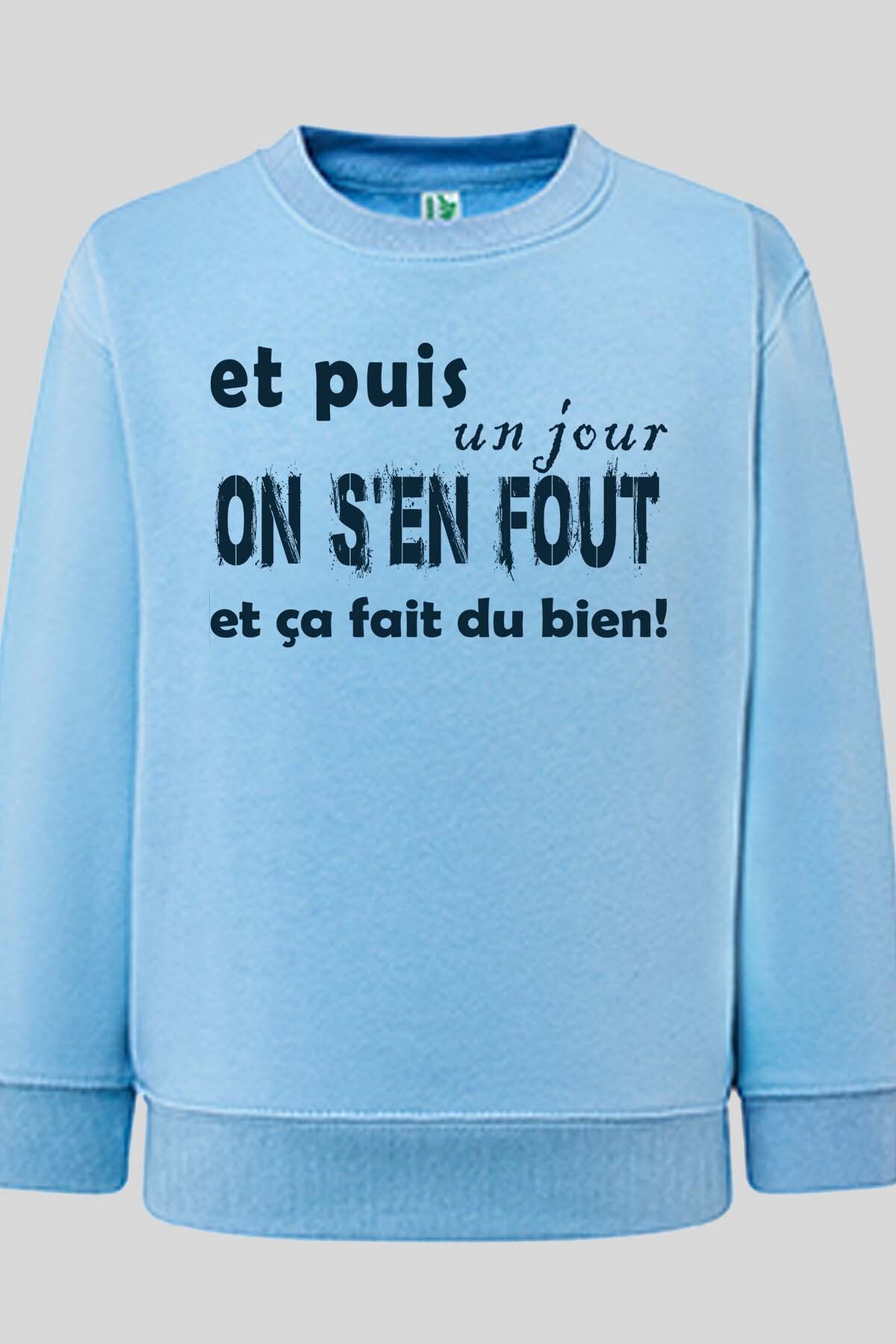 Grossiste I.A.L.D FRANCE - On sen fout - Sweat Col Rond Garçon