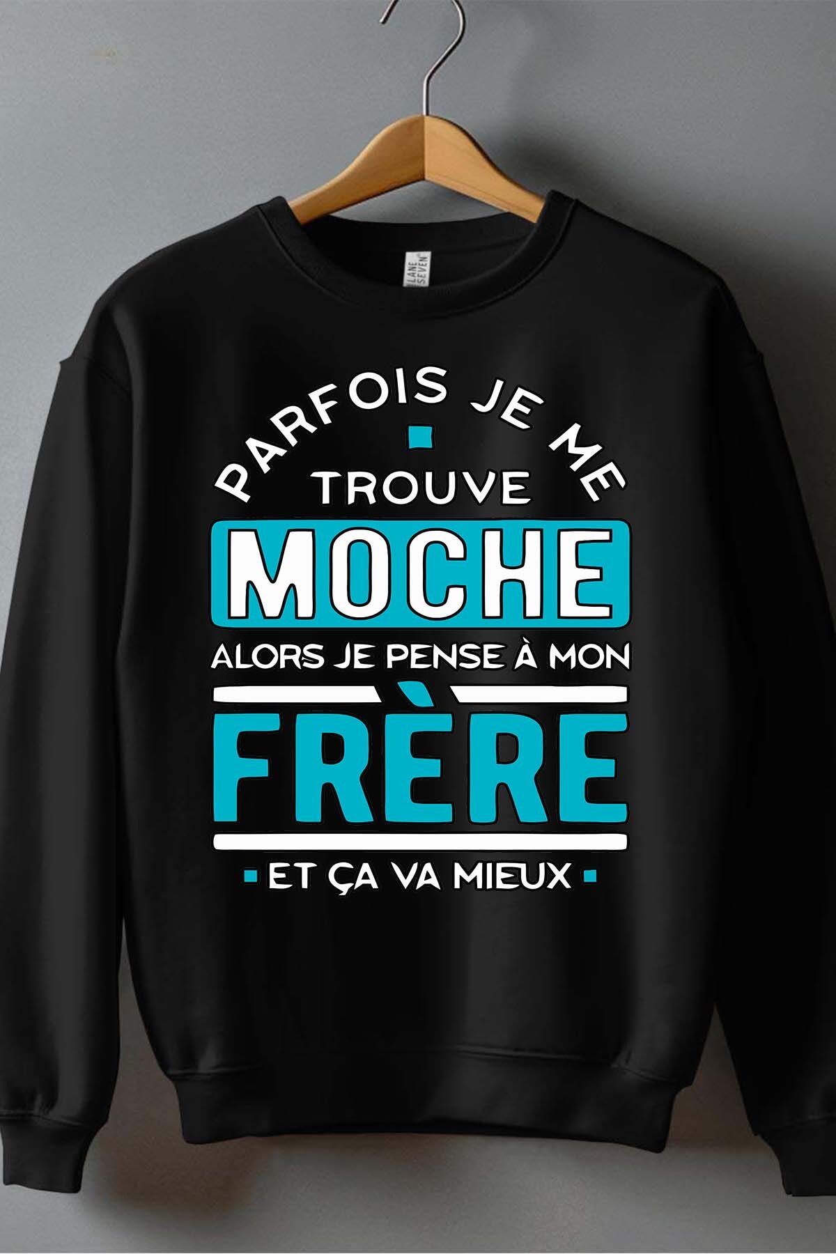 Grossista I.A.L.D FRANCE - Moche fratello Uomo - Felpa girocollo Ragazzo