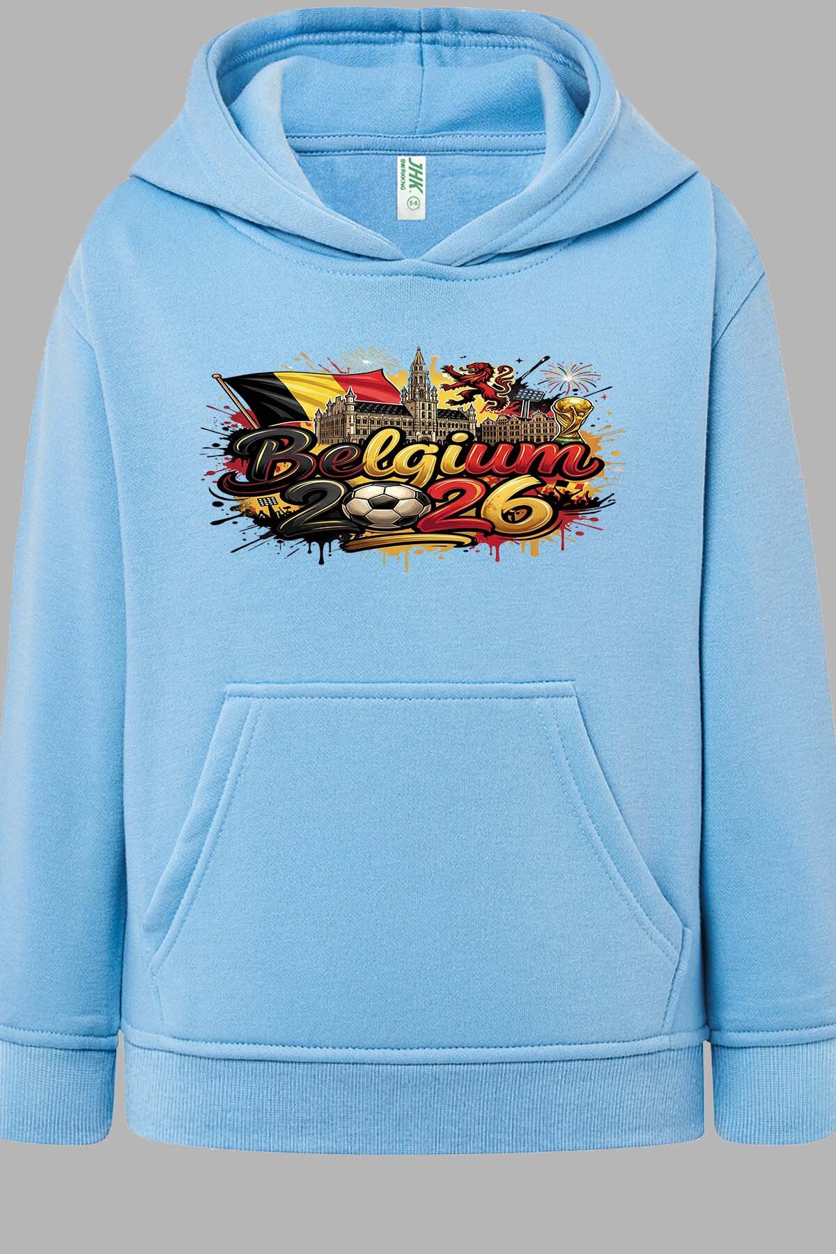 Grossiste I.A.L.D FRANCE - Cdm26 Belgium - Sweat Capuche Garçon