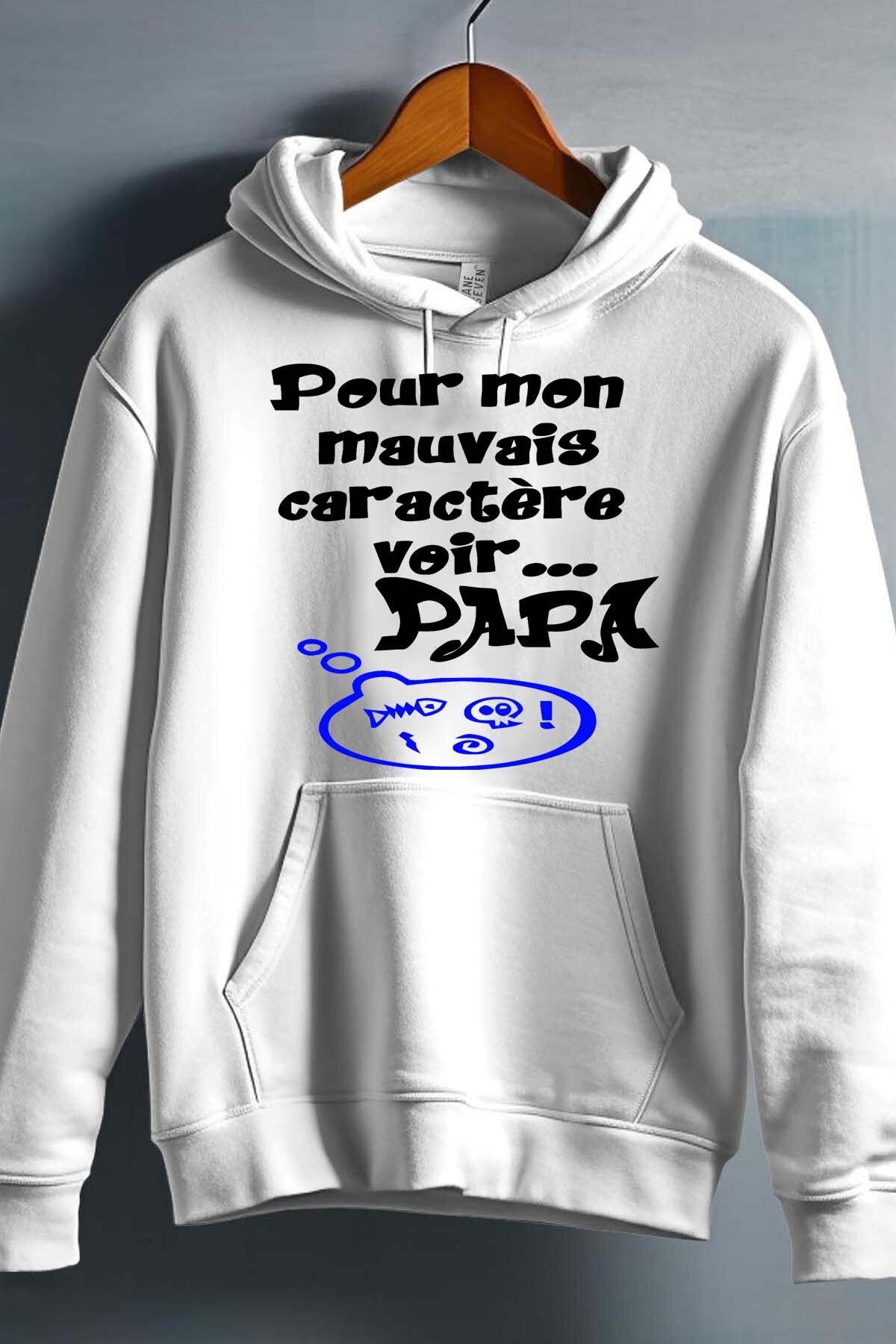 Grossiste I.A.L.D FRANCE - Mauvais caractere - Sweat Capuche Garçon