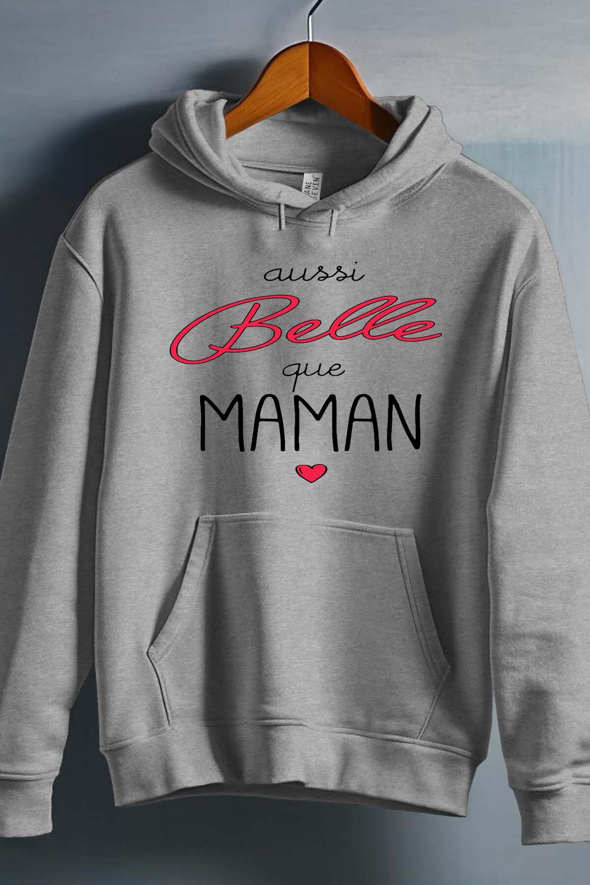 Grossiste I.A.L.D FRANCE - Aussi belle ke maman - Sweat Capuche Fille