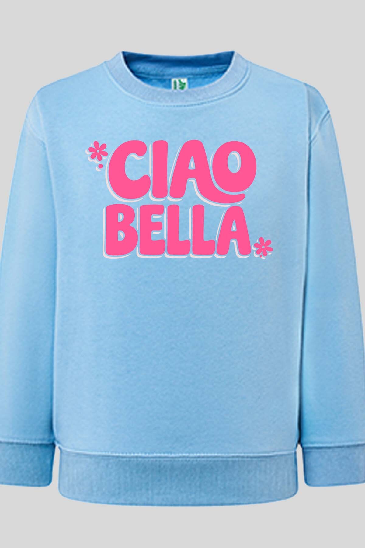 Grossiste I.A.L.D FRANCE - Ciao Bella star - Sweat Col Rond Fille