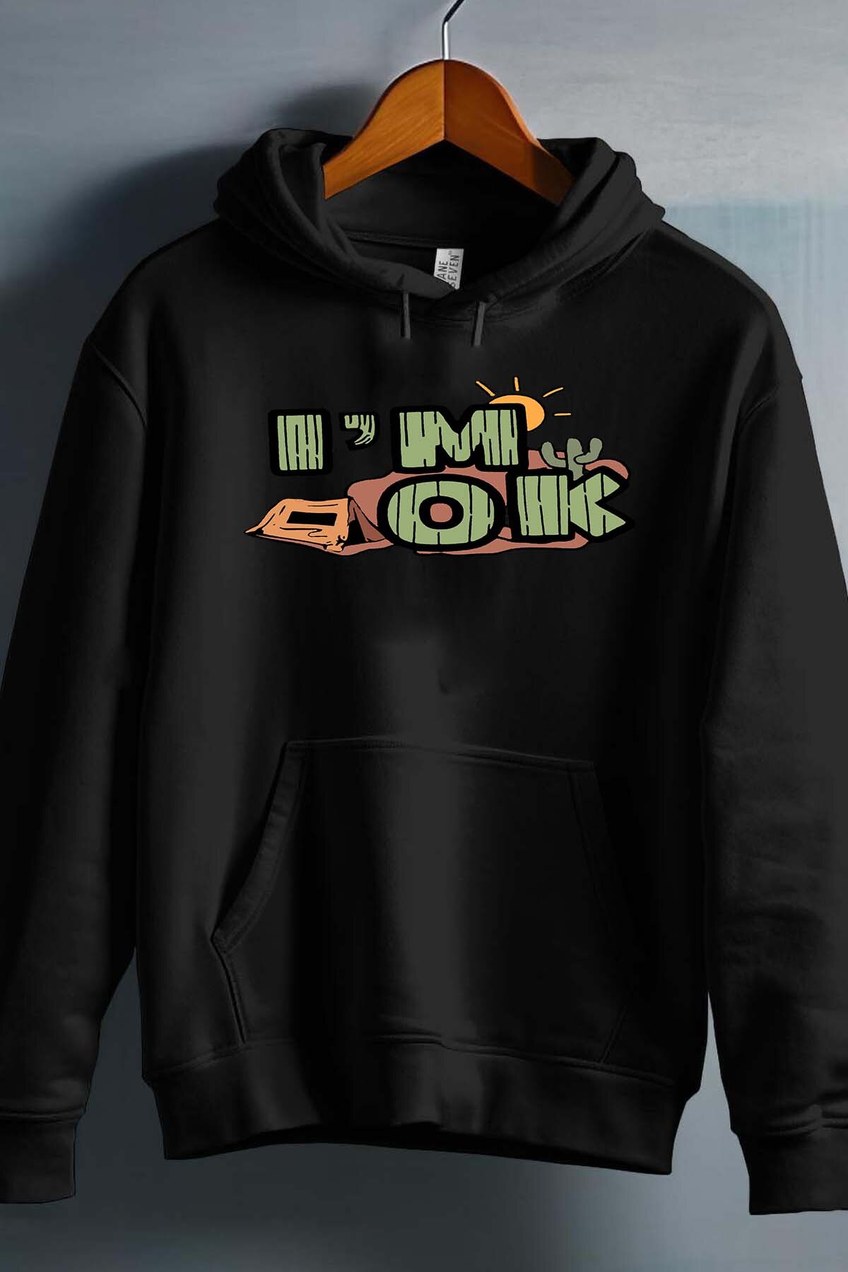 Großhändler I.A.L.D FRANCE - Wüsten-Ich-bin-ok - Kapuzenpullover Mädchen