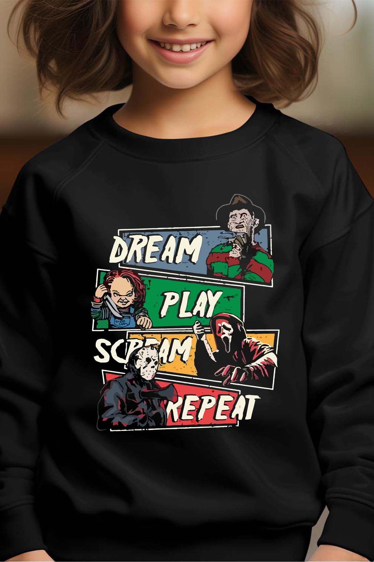 Mayorista I.A.L.D FRANCE - Dream Scream - Sudadera con cuello redondo para niña