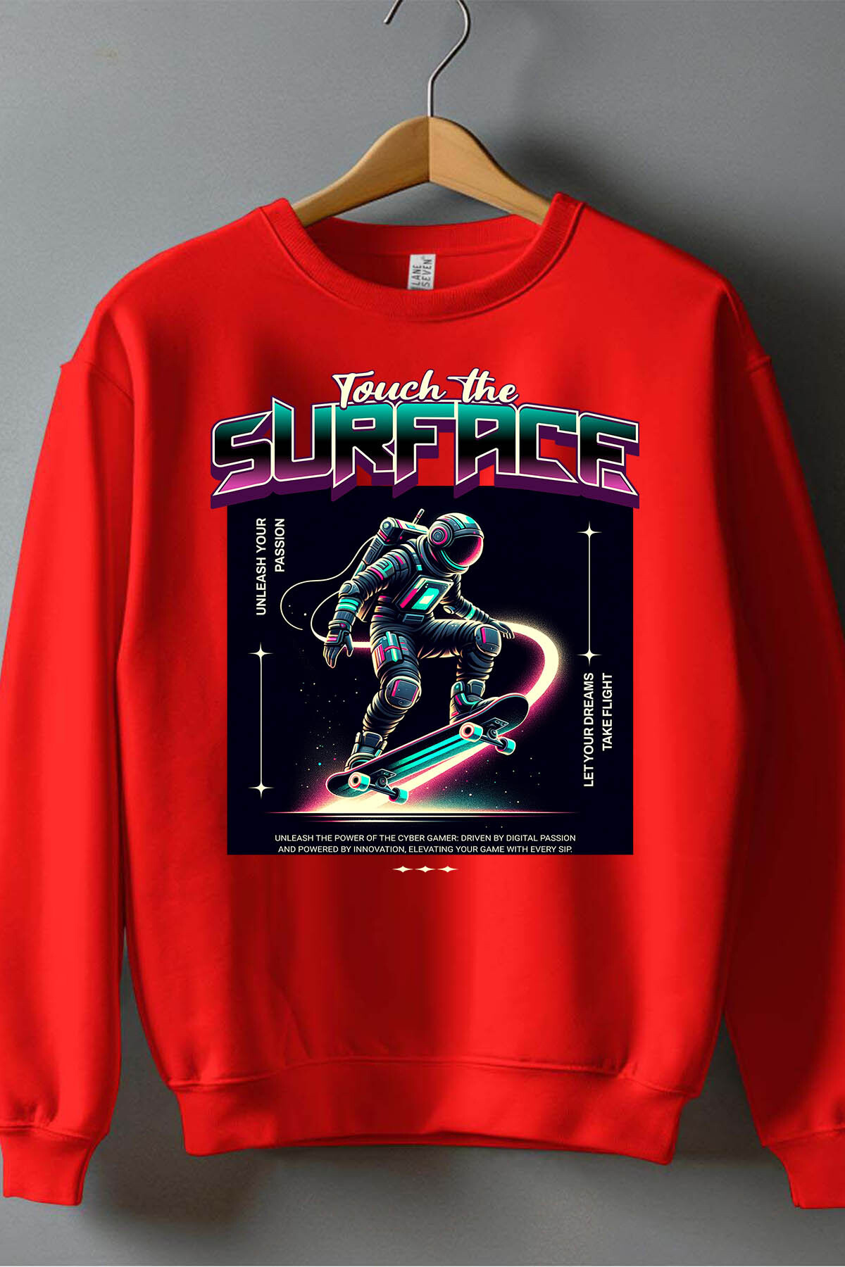 Großhändler I.A.L.D FRANCE - Berührungsoberfläche - Junge runder Nacken -Sweatshirt