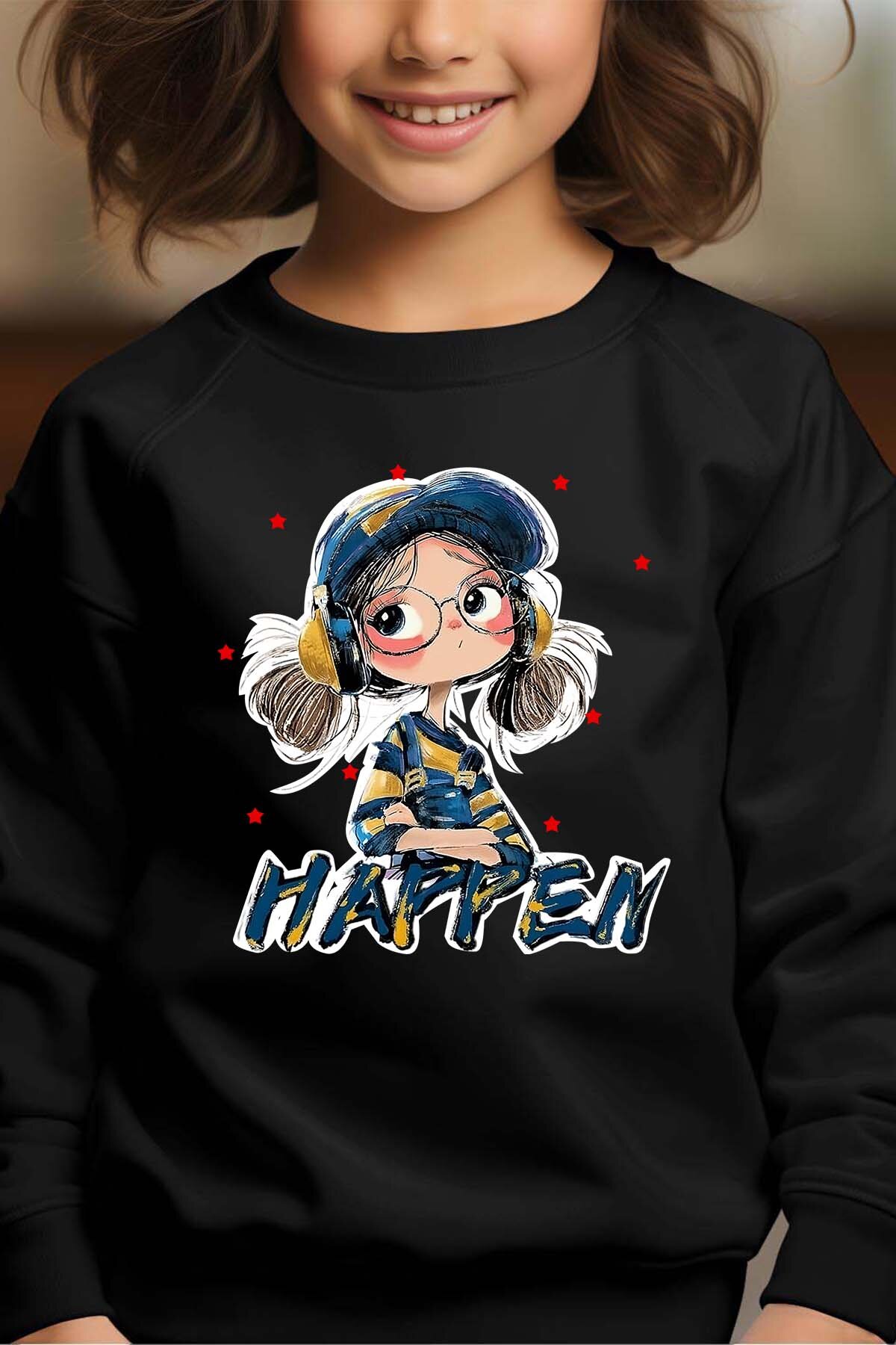 Großhändler I.A.L.D FRANCE - Mach es möglich - Rundhals-Sweatshirt Mädchen