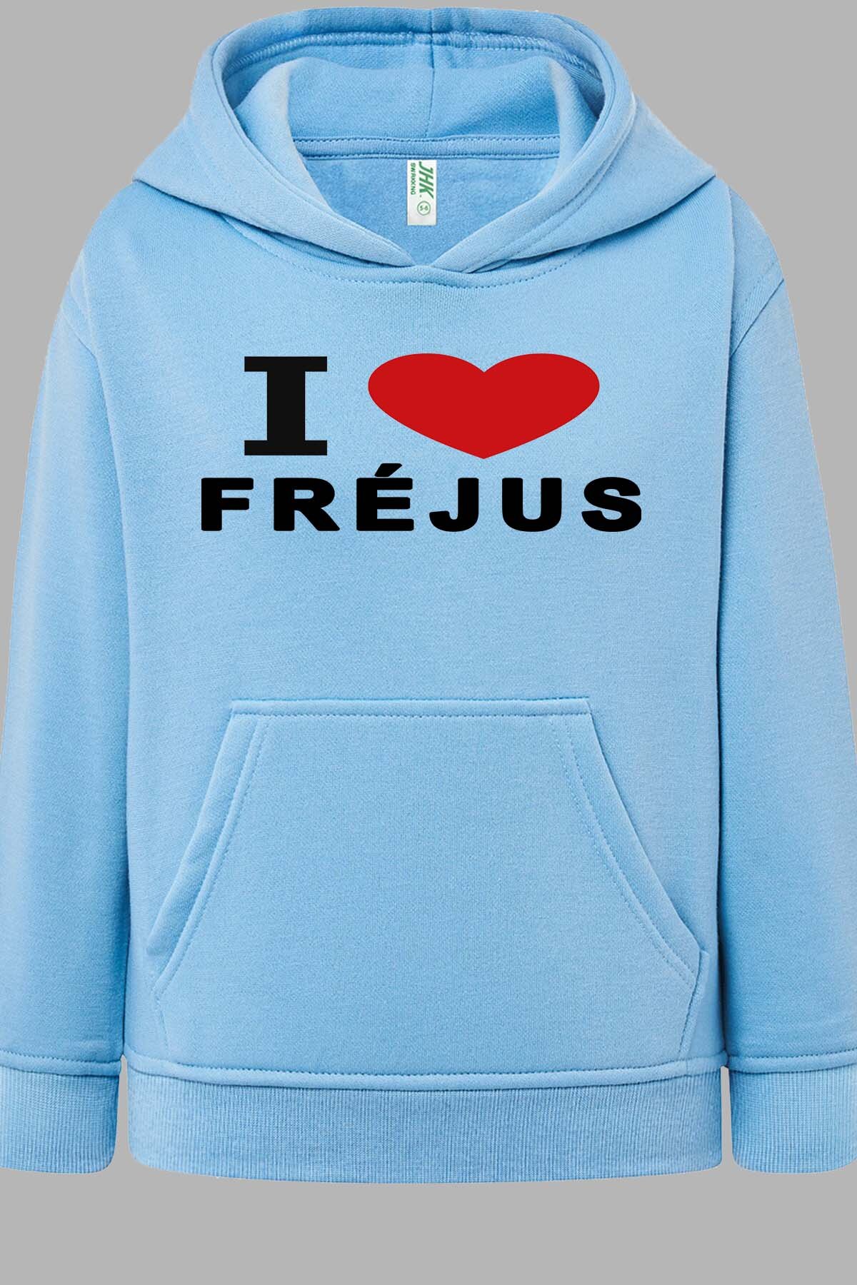 Grossiste I.A.L.D FRANCE - I love Fréjus - Sweat Capuche Fille