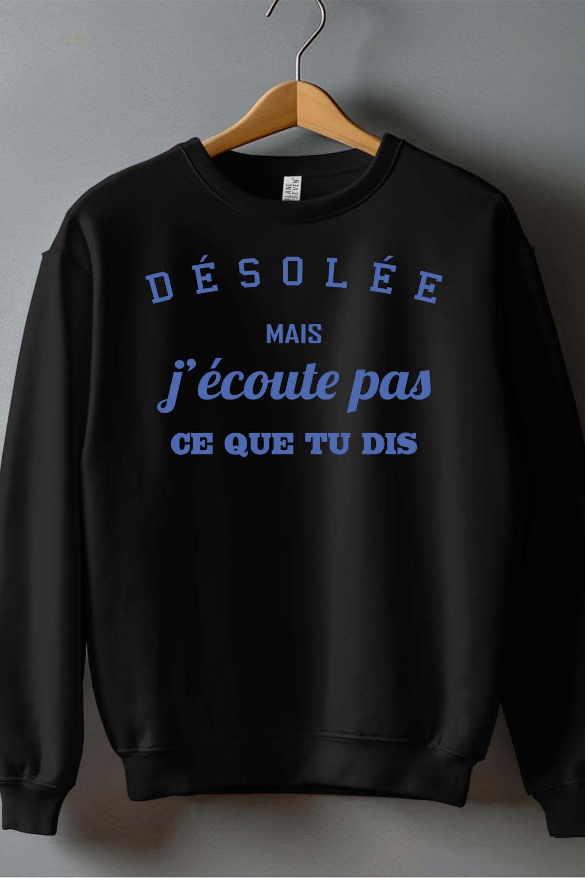 Grossista I.A.L.D FRANCE - DSL non ascolta - Felpa girocollo Ragazzo