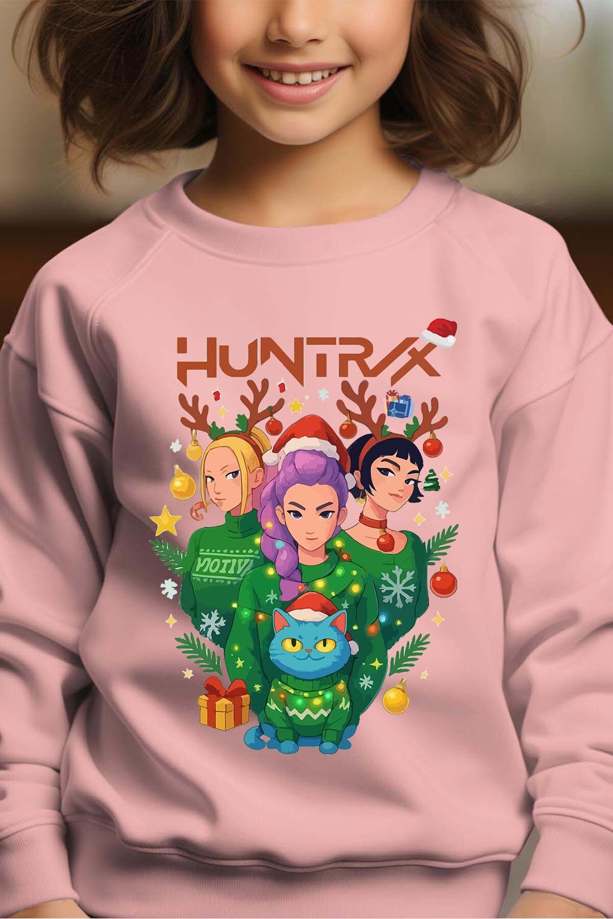 Mayorista I.A.L.D FRANCE - Huntx Noel - Sudadera con cuello redondo Niña