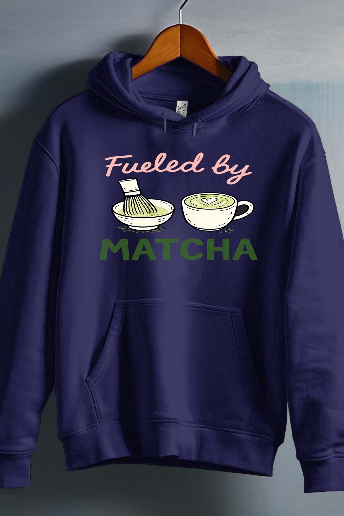 Grossiste I.A.L.D FRANCE - Fueled by matcha - Sweat Capuche Garçon