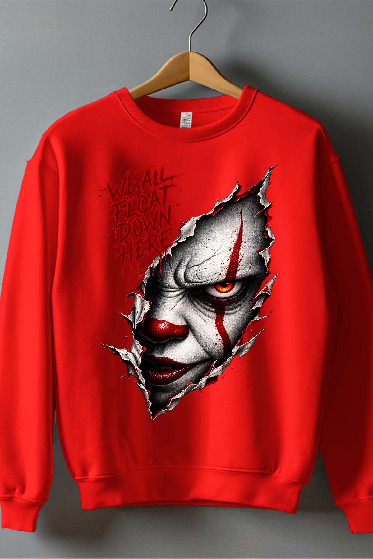Grossiste I.A.L.D FRANCE - Penywise halloween spooky - Sweat Col Rond Garçon