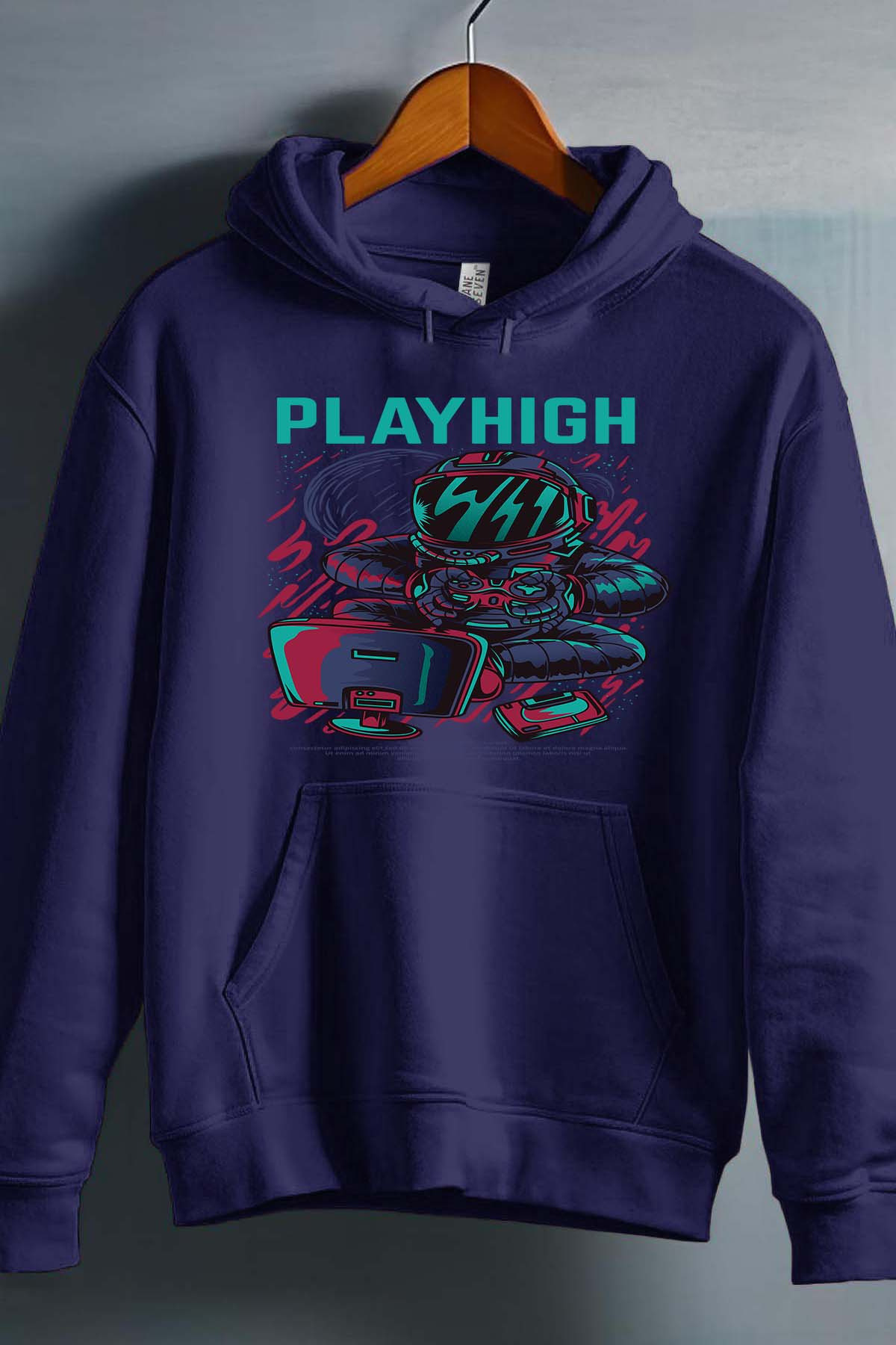 Grossista I.A.L.D FRANCE - PlayHigh casco - Felpa con cappuccio ragazzo