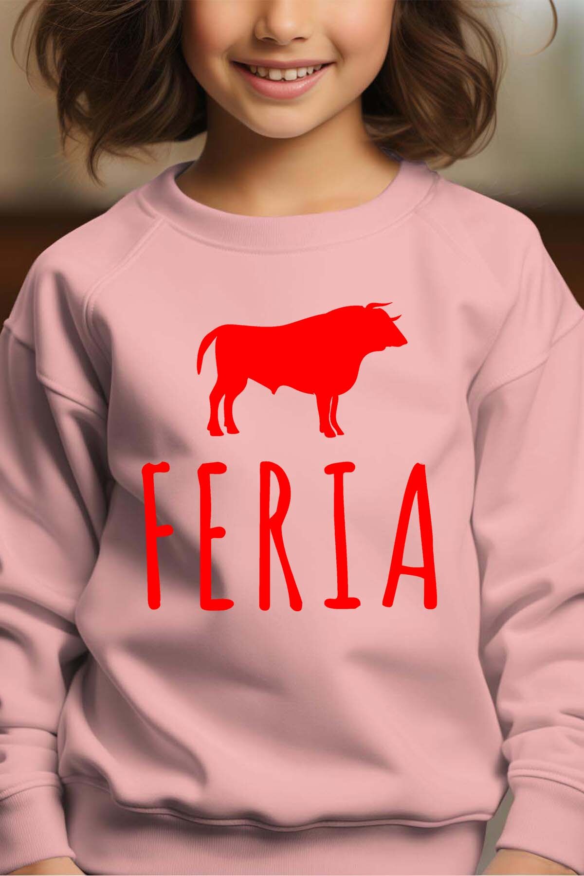 Grossiste I.A.L.D FRANCE - Red bull feria - Sweat Col Rond Fille