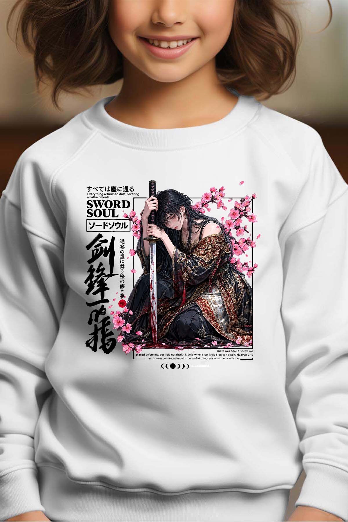 Wholesaler I.A.L.D FRANCE - Samurai Sword Warrior - Crewneck sweatshirt Girl
