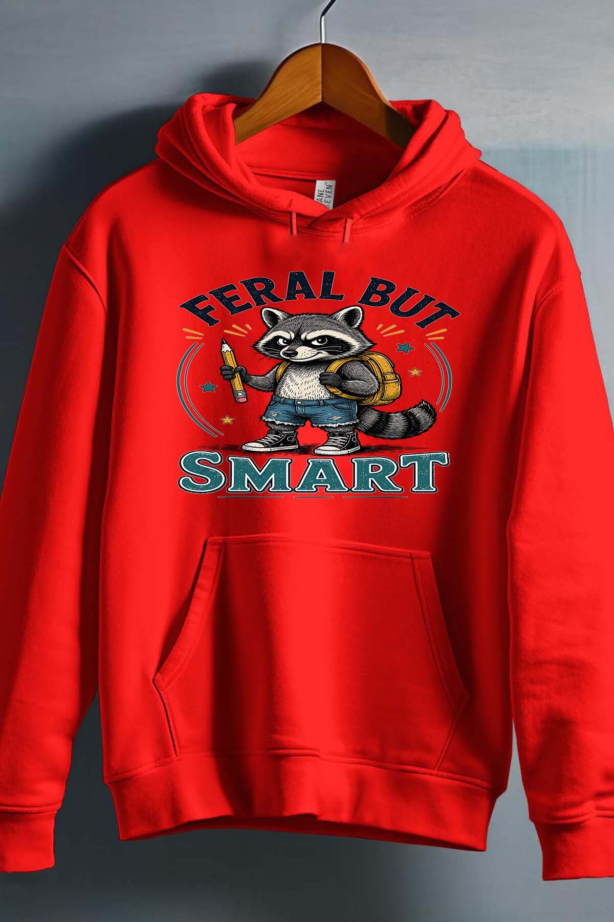 Grossiste I.A.L.D FRANCE - Feral but smart - Sweat Capuche Garçon