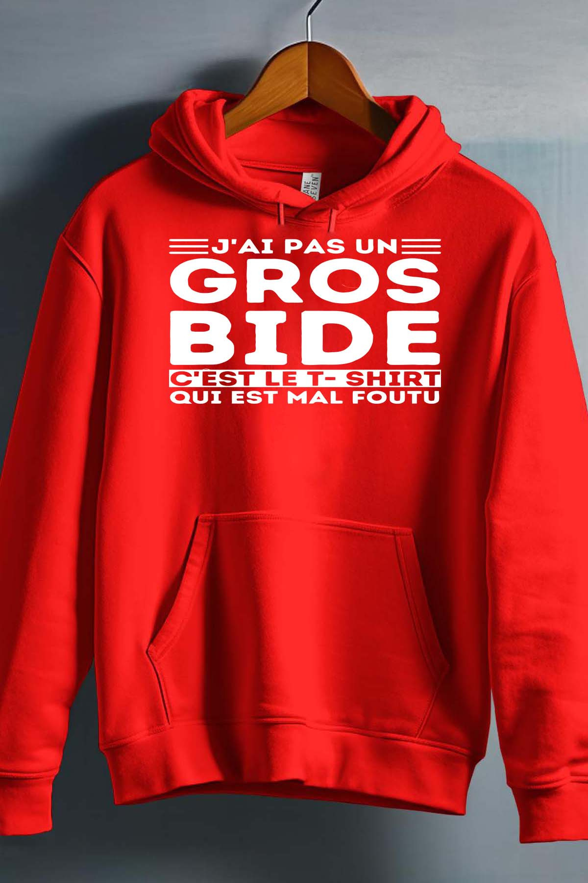 Großhändler I.A.L.D FRANCE - Big Belly WHITE – Kapuzenpullover für Jungen