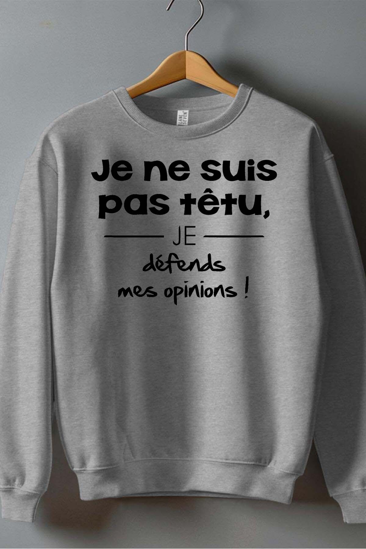 Großhändler I.A.L.D FRANCE - Pas Têtu - Rundhals-Sweatshirt für Jungen