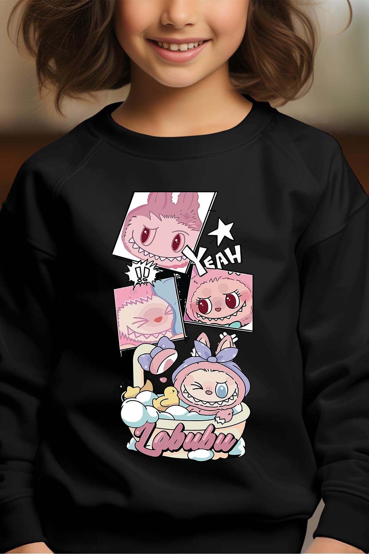Wholesaler I.A.L.D FRANCE - Bain Labubu - Crewneck sweatshirt Girl