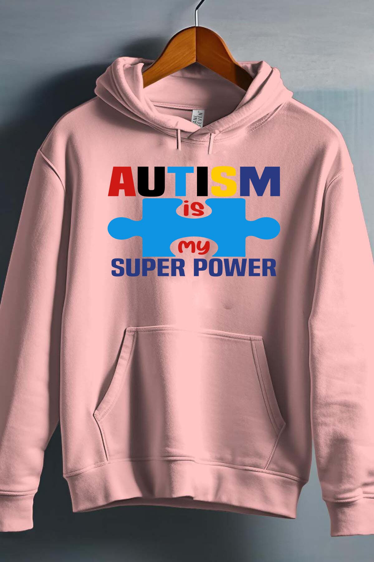 Wholesaler I.A.L.D FRANCE - Autism super power - Hooded sweatshirt Girl