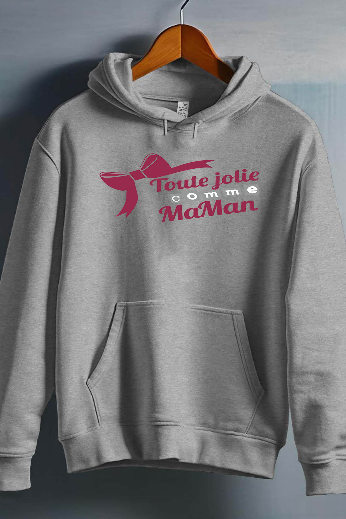 Wholesaler I.A.L.D FRANCE - Toute jolie Maman - Hooded sweatshirt Girl