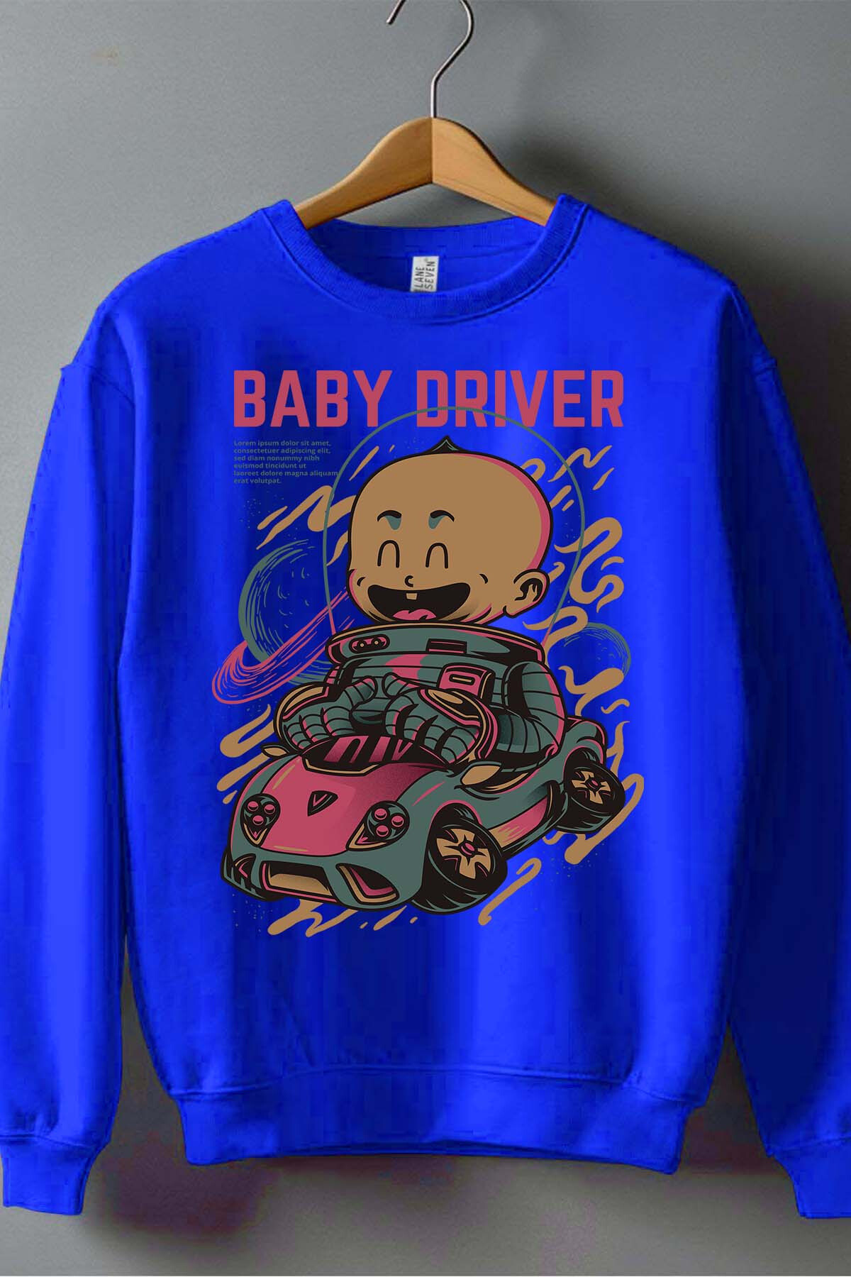 Mayorista I.A.L.D FRANCE - Sonrisa de conductor de bebé - Sudadera cuello redondo niño