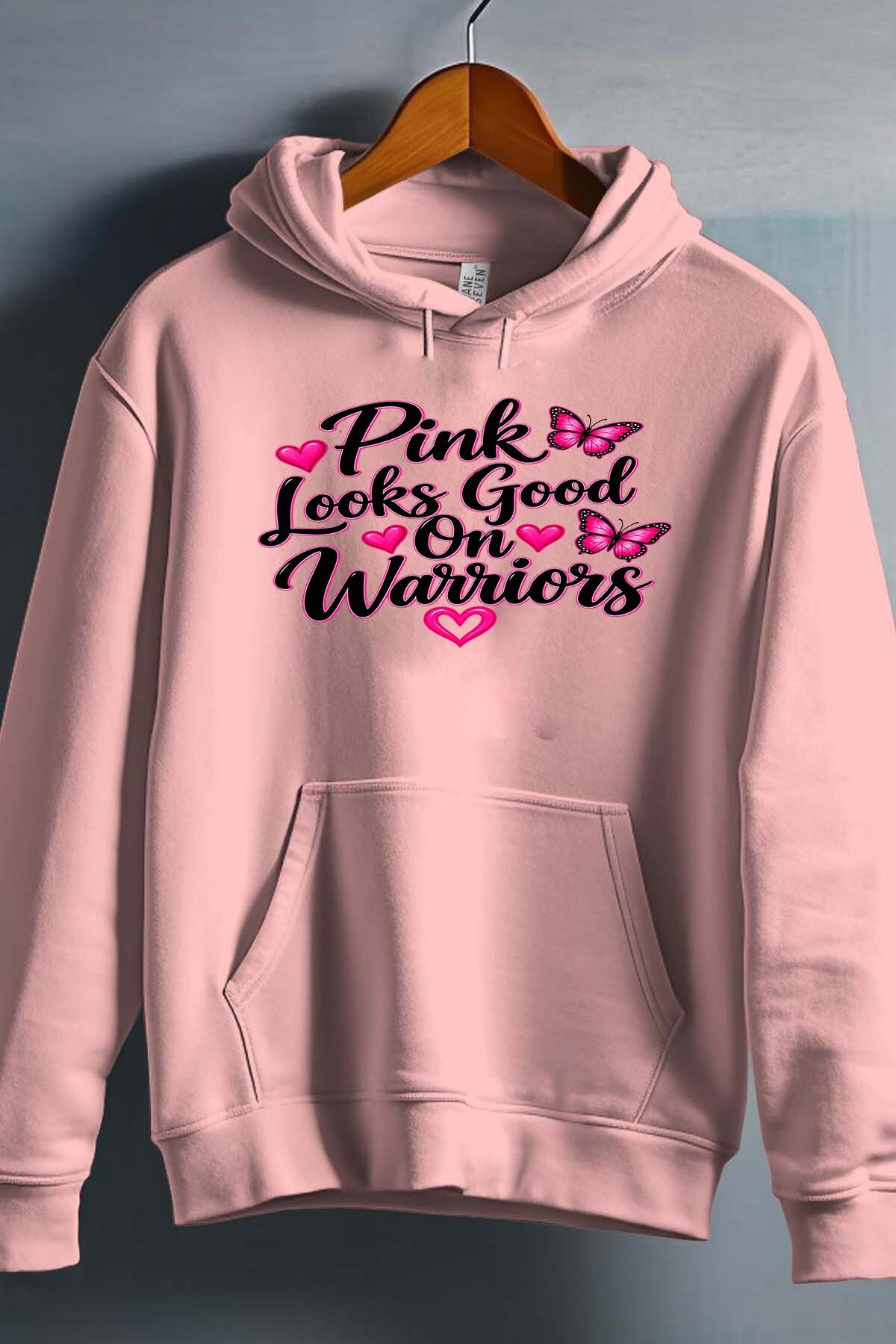 Grossiste I.A.L.D FRANCE - Pink looks warriors - Sweat Capuche Fille
