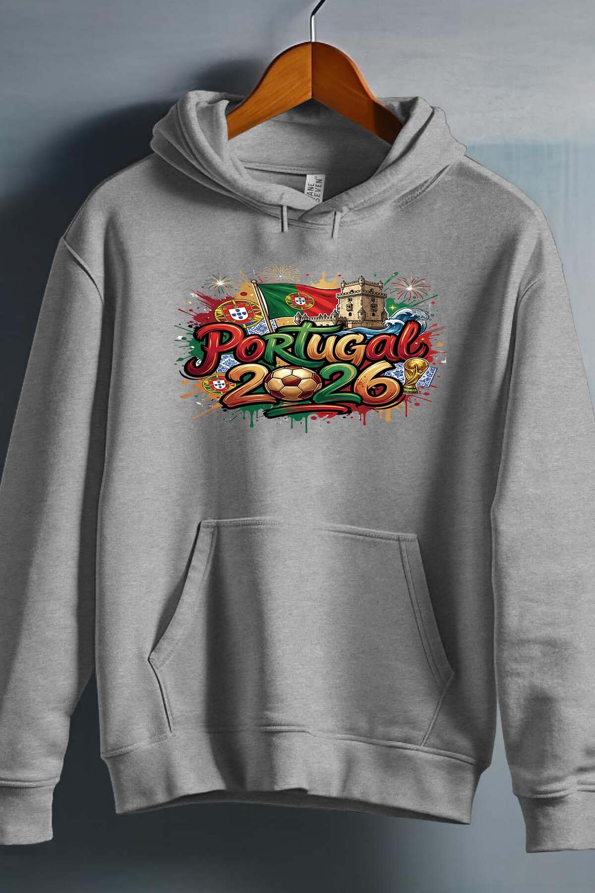 Grossiste I.A.L.D FRANCE - Cdm26 Portugal - Sweat Capuche Fille