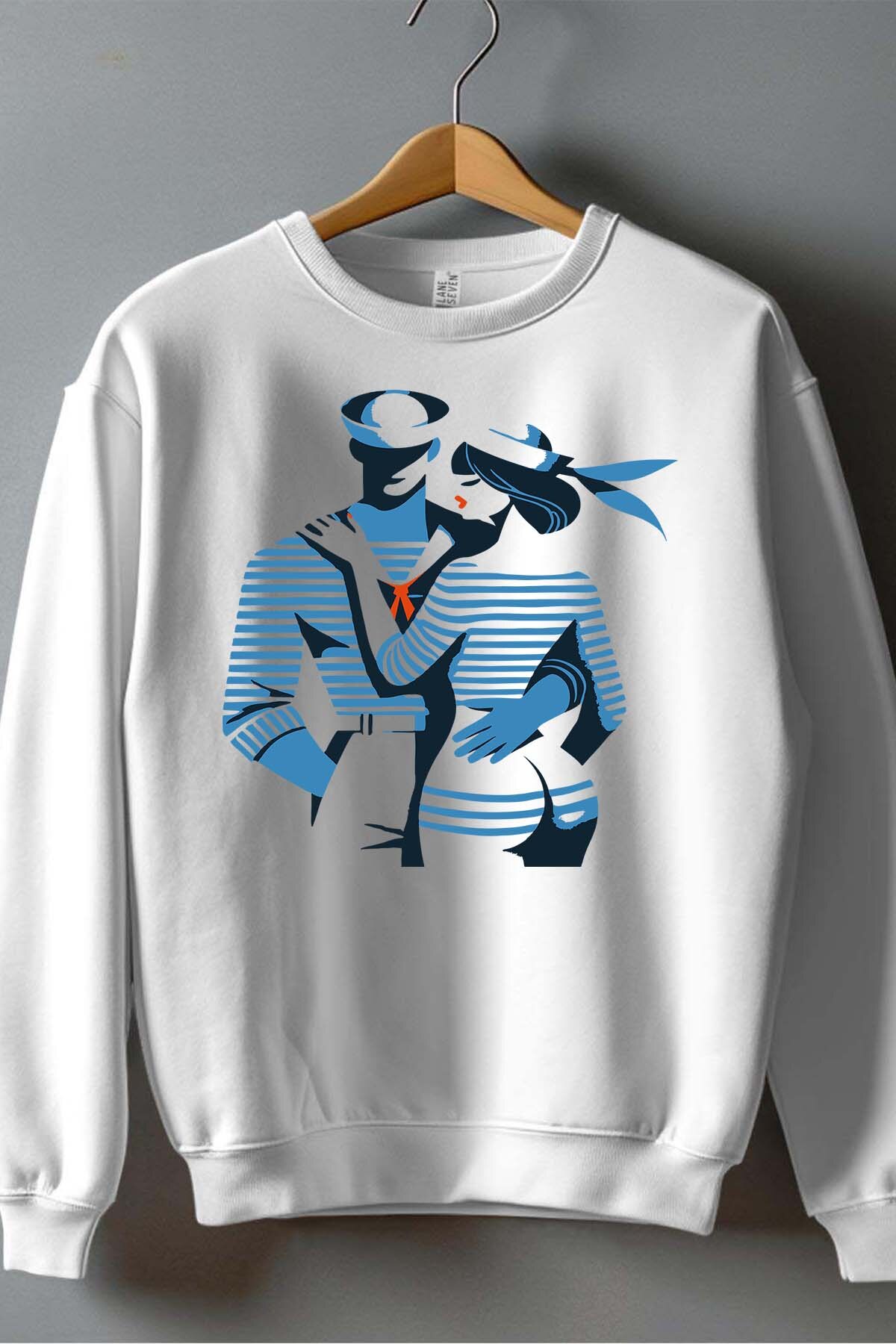 Mayorista I.A.L.D FRANCE - Estilo Marinero - Sudadera con cuello redondo para niño
