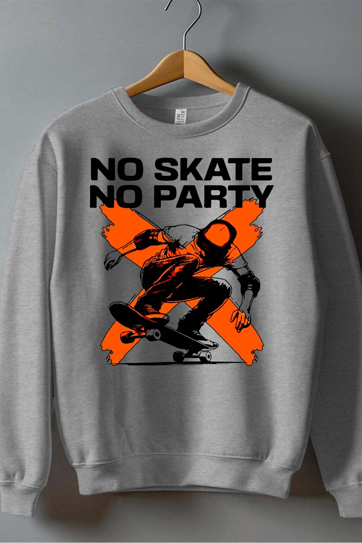 Großhändler I.A.L.D FRANCE - Kein Skate, keine Party - Rundhals-Sweatshirt für Jungen