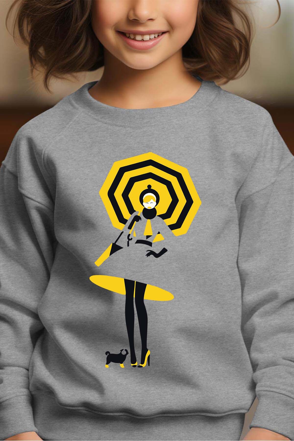 Grossiste I.A.L.D FRANCE - Sous le style - Sweat Col Rond Fille