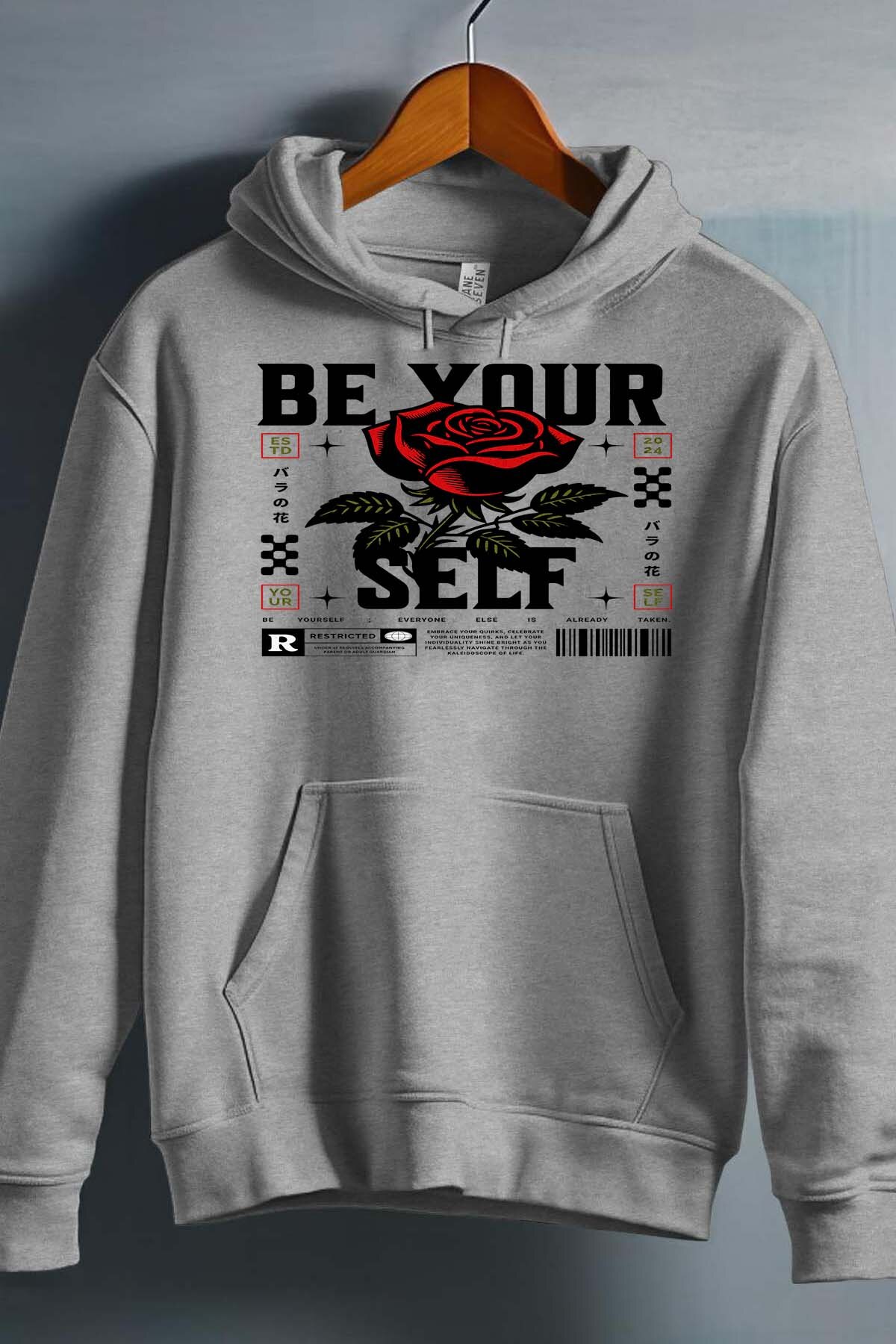 Grossista I.A.L.D FRANCE - Own your Rose - Felpa con cappuccio ragazzo