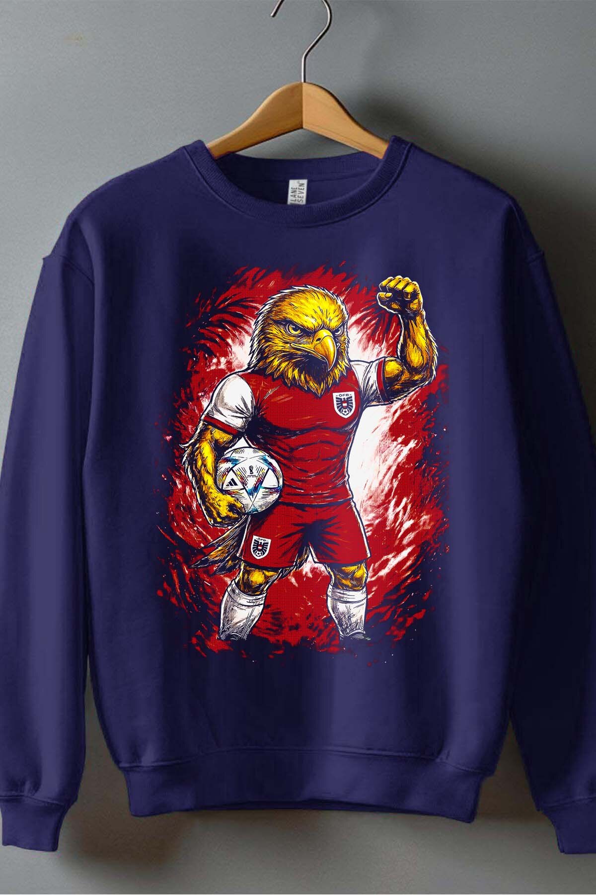 Grossiste I.A.L.D FRANCE - Áustria 1 Mascot - Sweat Col Rond Garçon