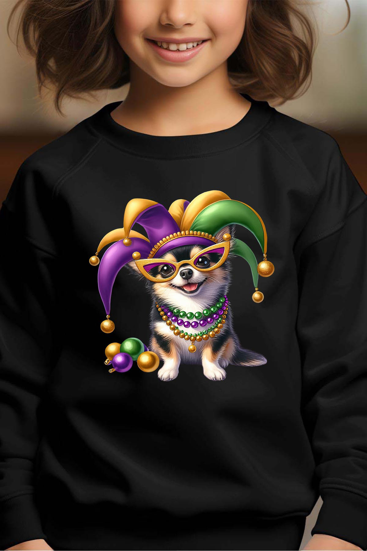 Wholesaler I.A.L.D FRANCE - CarnaChihua - Crewneck sweatshirt Girl