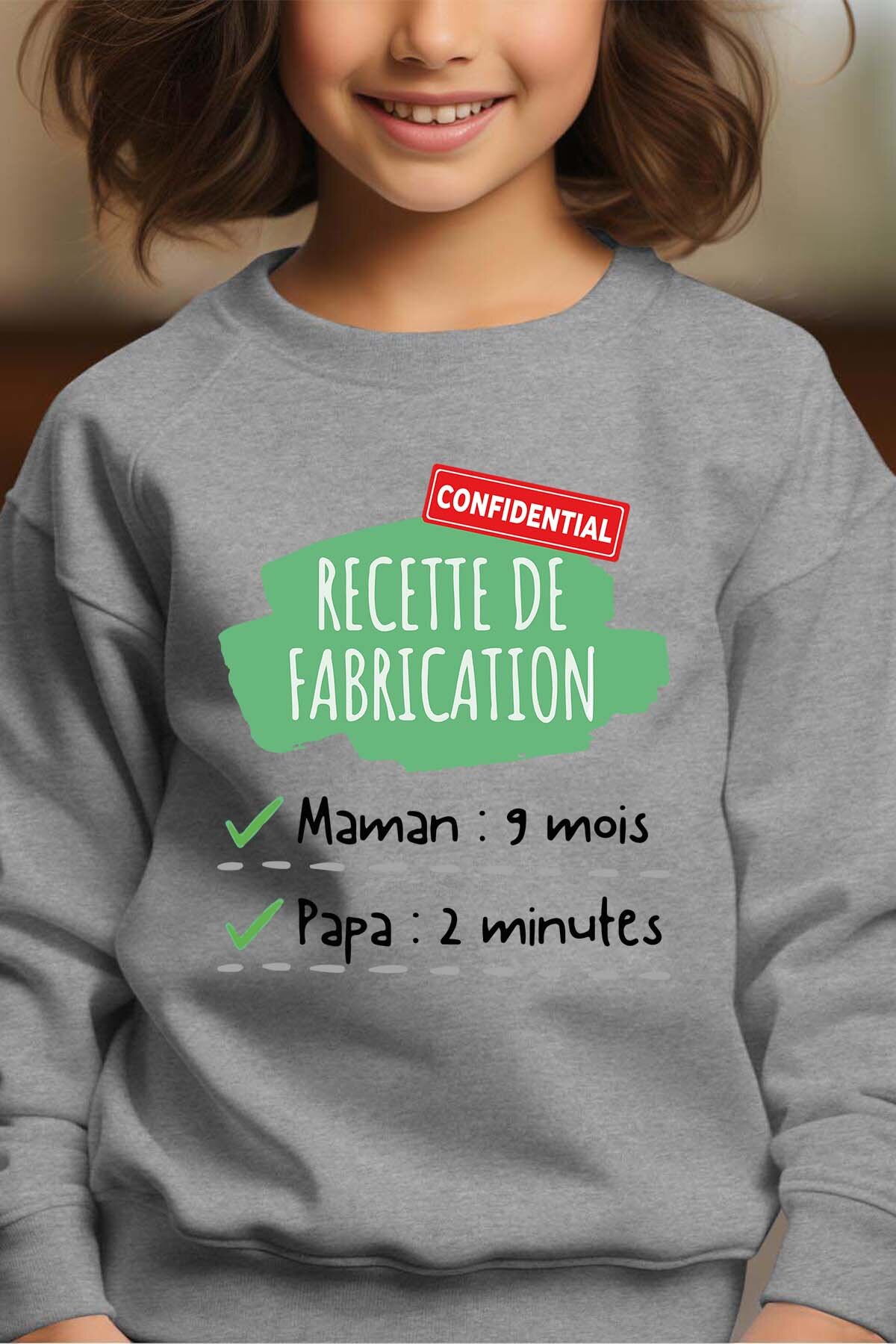 Wholesaler I.A.L.D FRANCE - Recette Fabrication - Crewneck sweatshirt Girl