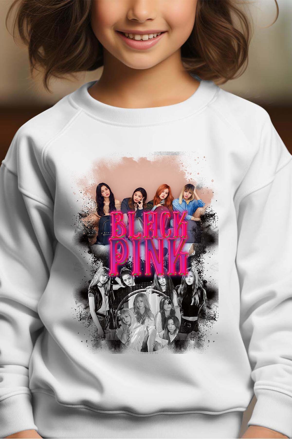 Mayorista I.A.L.D FRANCE - BLACKPINK 5 - Sudadera con cuello redondo para niña